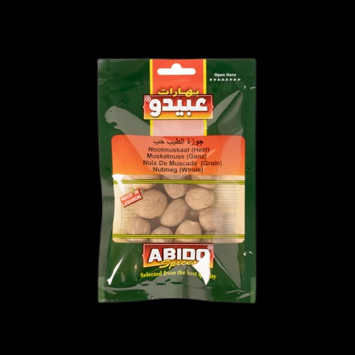 Abido, Semințe de nucșoară (Jozet elteeb), Liban, 10x50g (12 per cutie)