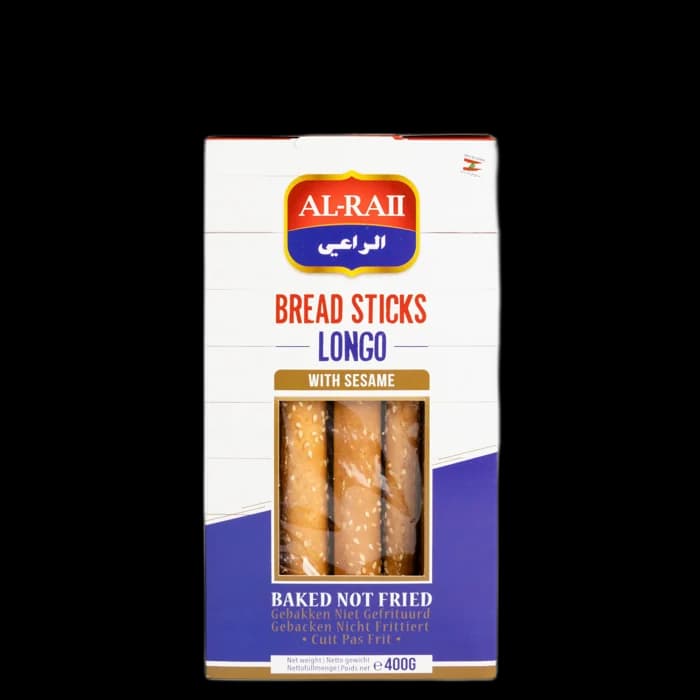 Al Raii, Grisine, Kaak Longo cu susan, Liban, 16x400g