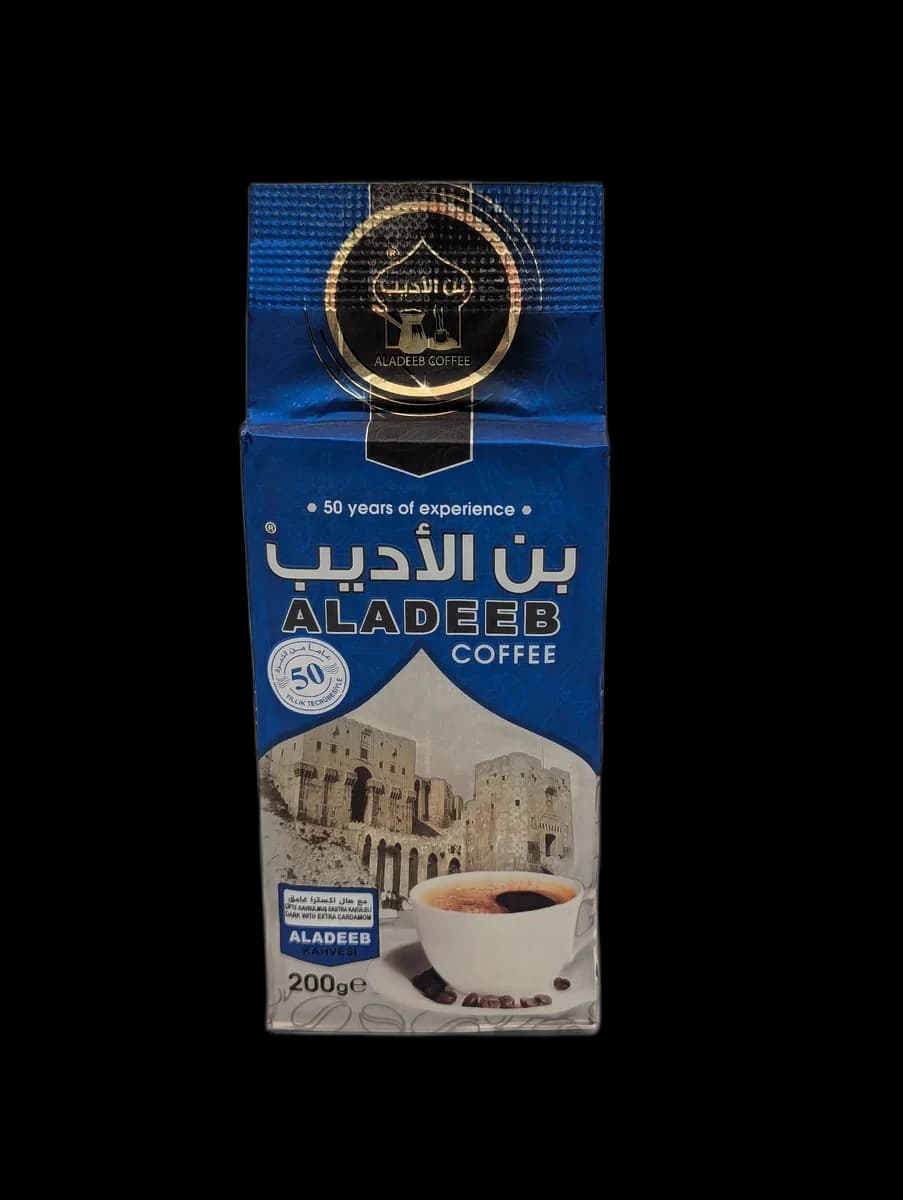 Aladeeb Coffee Dark with Extra Cardamom