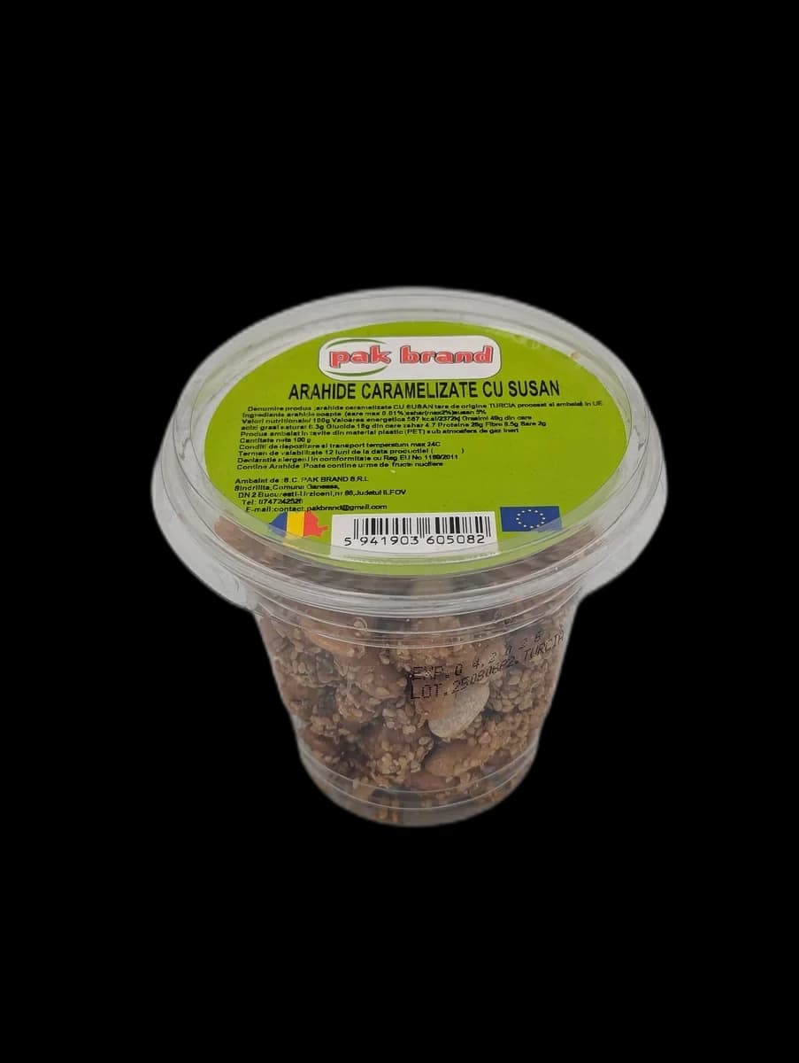 ARAHIDE CARAMELIZATE CU SUSAN