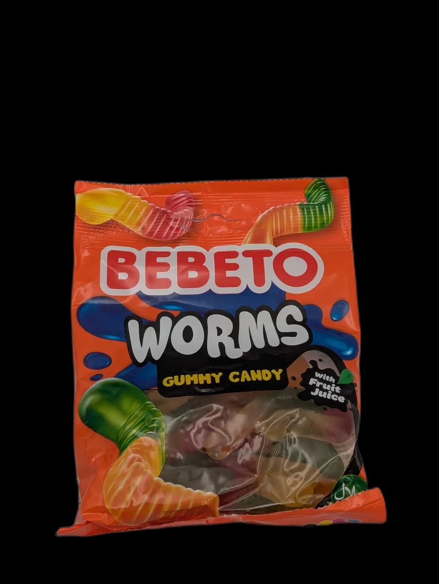 Bebeto Worms Gummy Candy