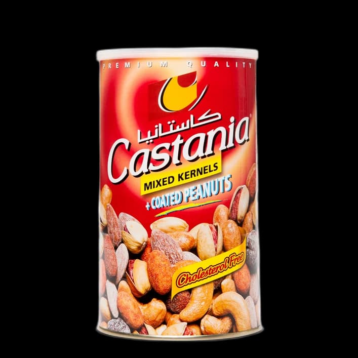 Castania, Mix Nuci miez (Cutie metal roșie) + Kri Kri, Liban, 12x450g