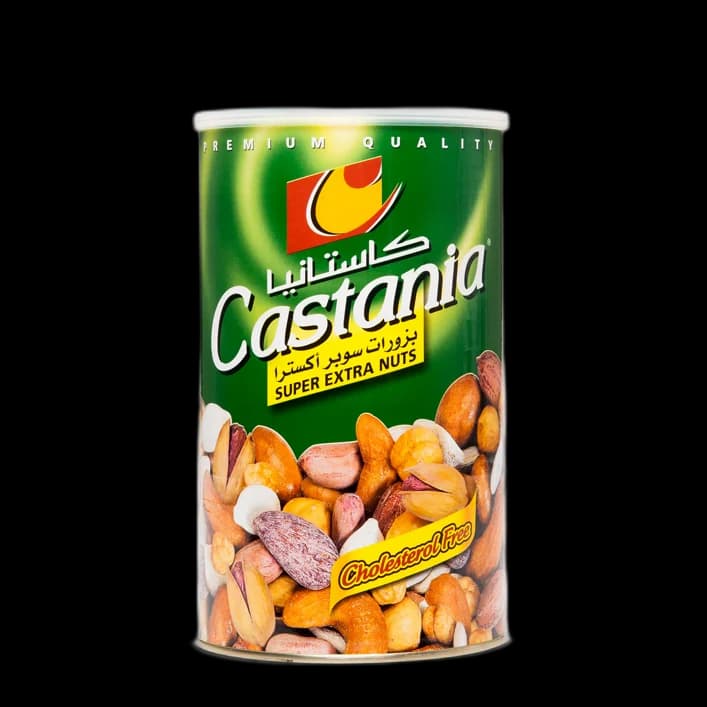 Castania, Super Mix Nuci Extra (Cutie metal verde), Liban, 12x450g