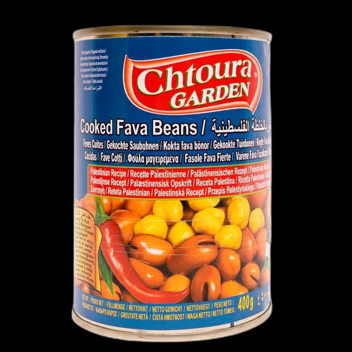 Chtoura Garden, Foul Fava, Rețetă palestiniană (EO), Liban, 24x400g