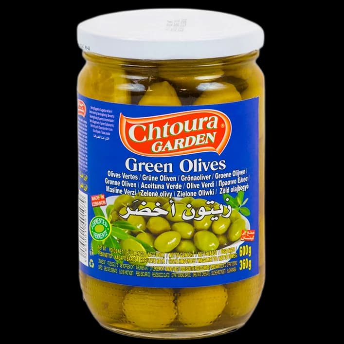 Chtoura Garden, Măsline verzi, Liban, 12x600g