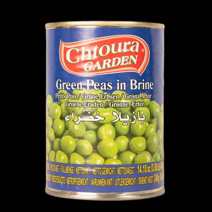 Chtoura Garden, Mazăre verde cu morcovi, Liban, 24x400g