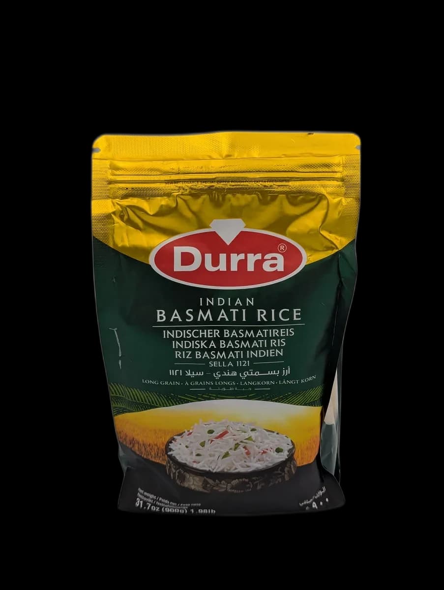 Durra INDIAN BASMATI RICE SELLA 1121