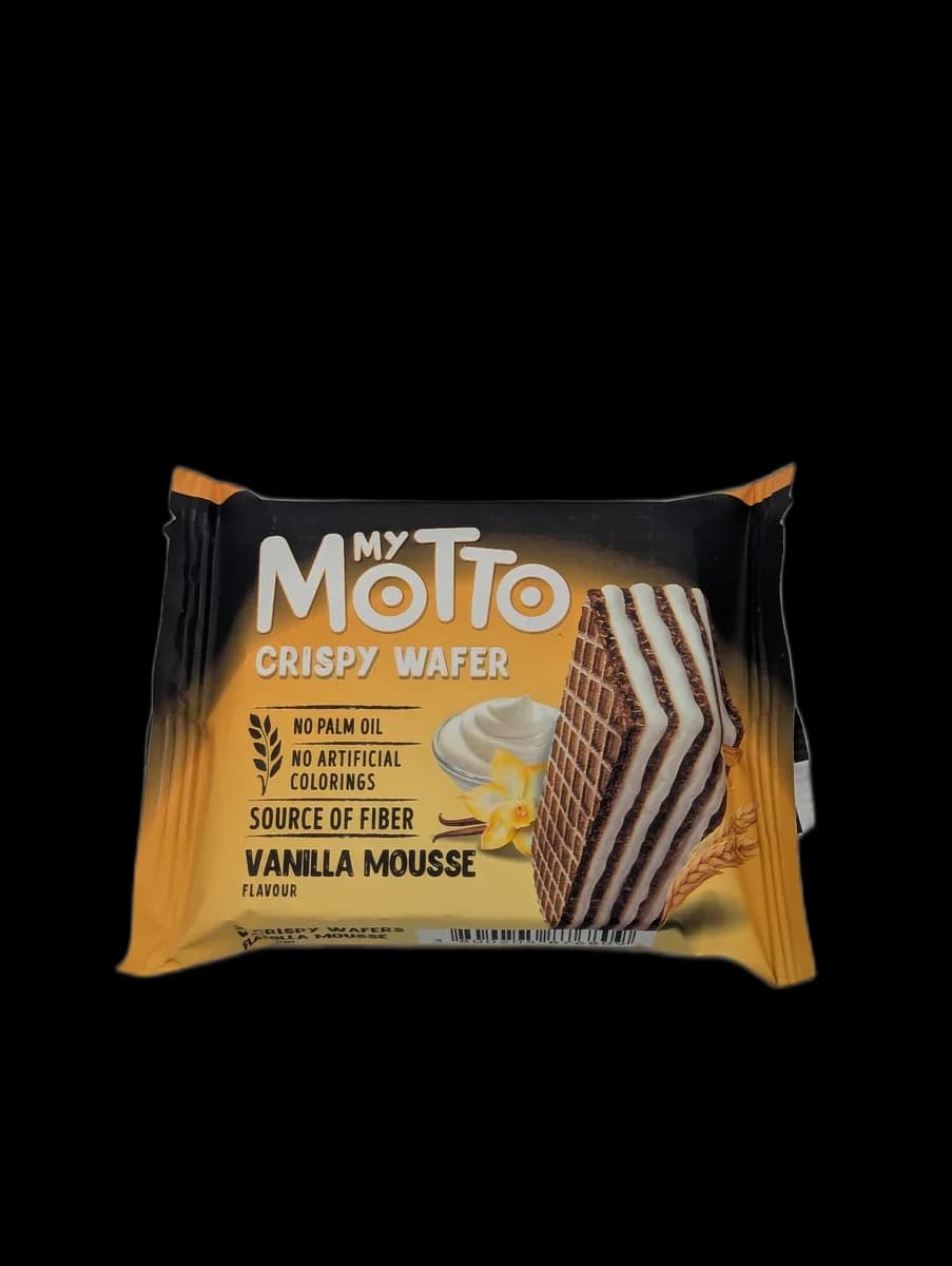 My Motto Crispy Wafer Vanilla Mousse Flavour