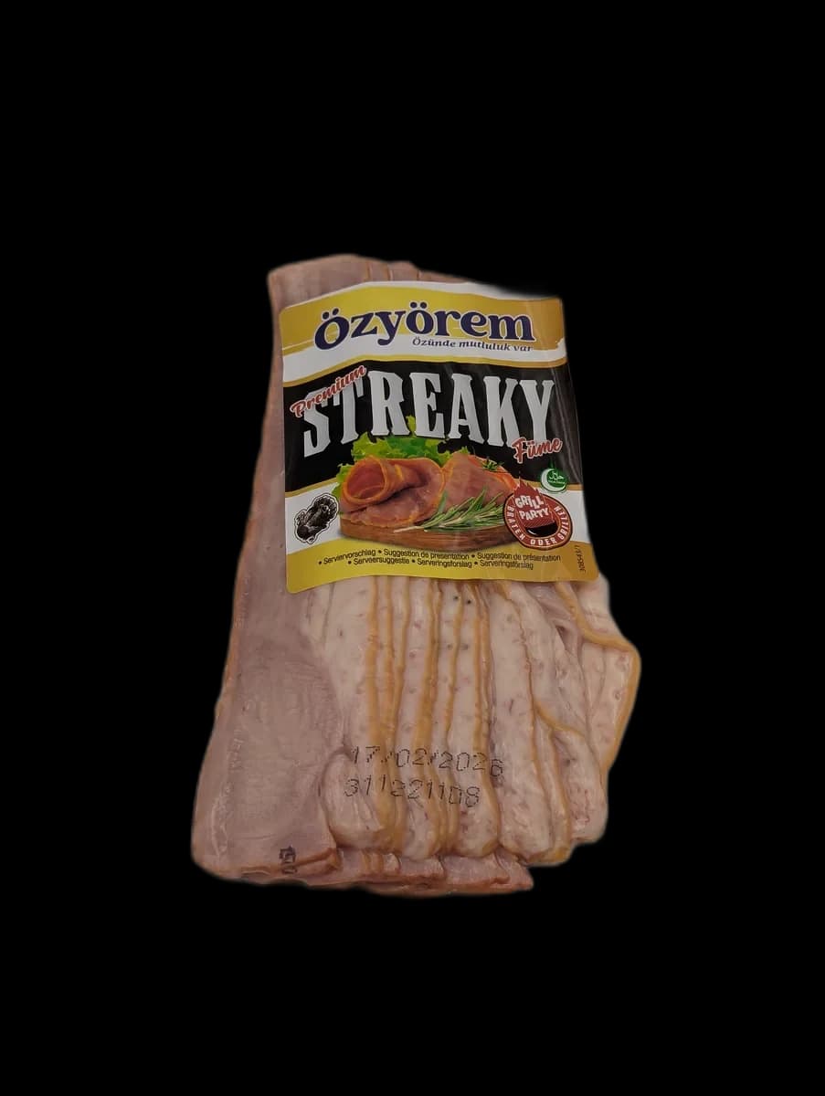 Premium Streaky Füme