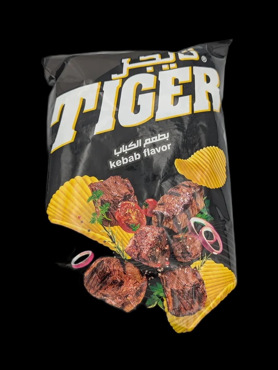 Tiger Kebab Flavor Potato Chips