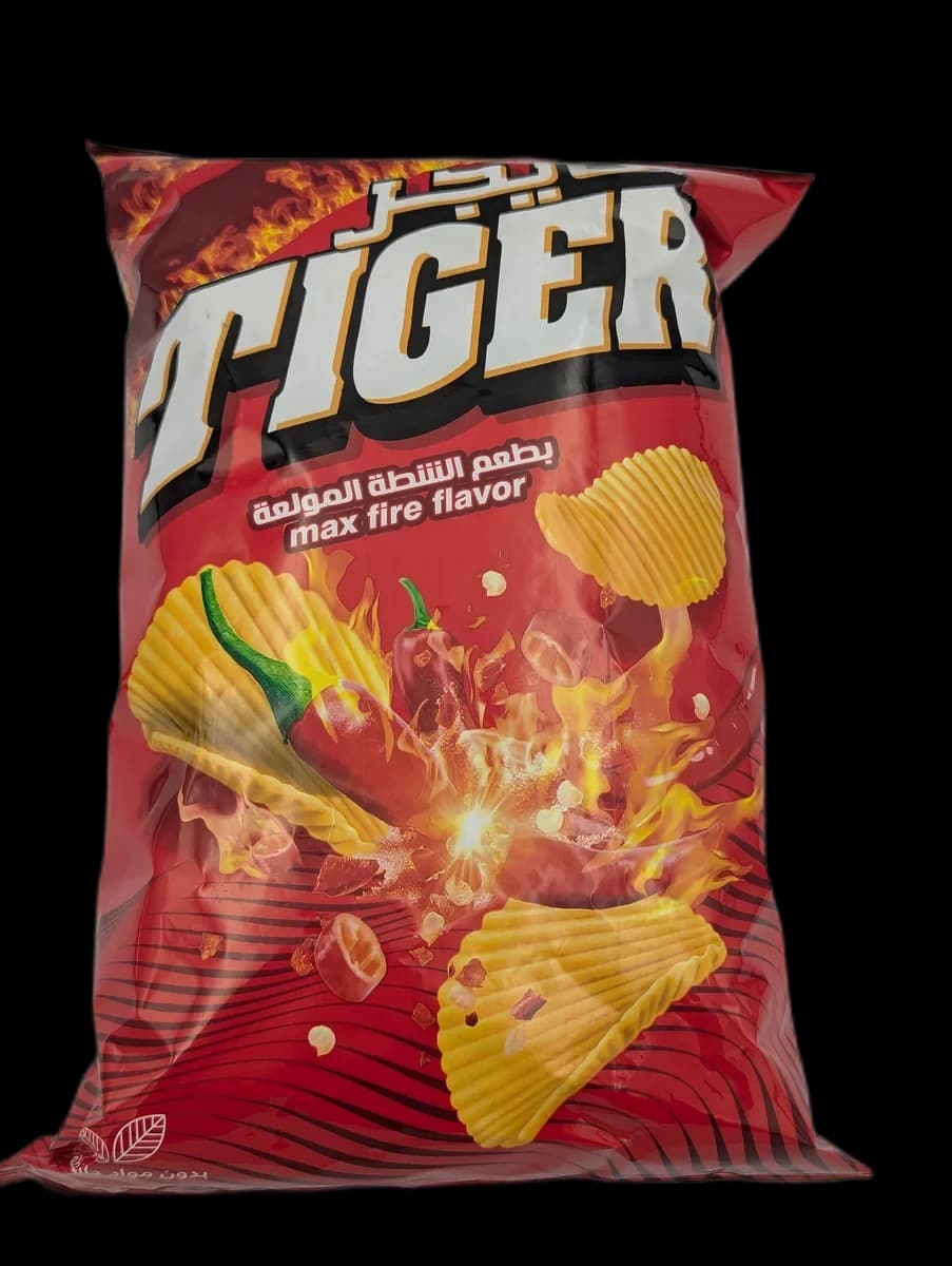 تايجر بطعم الشطة المولعة