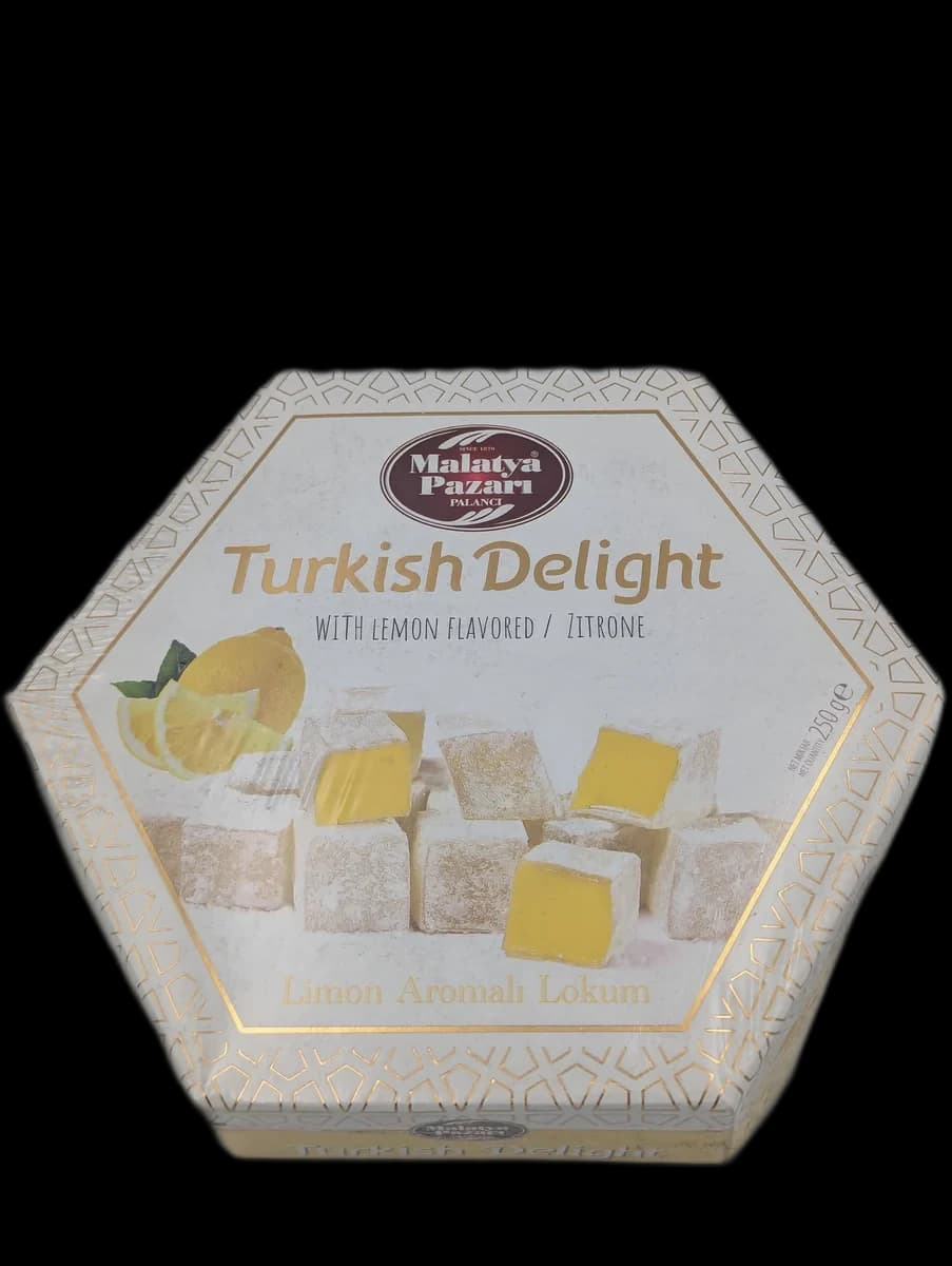 Turkish Delight With Lemon Flavored / Zitrone