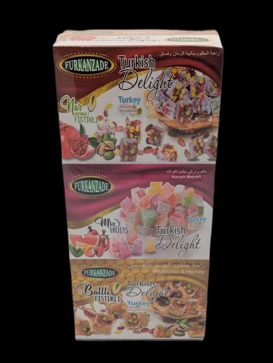 راحة الحلقوم بنكهة الرمان وفستق