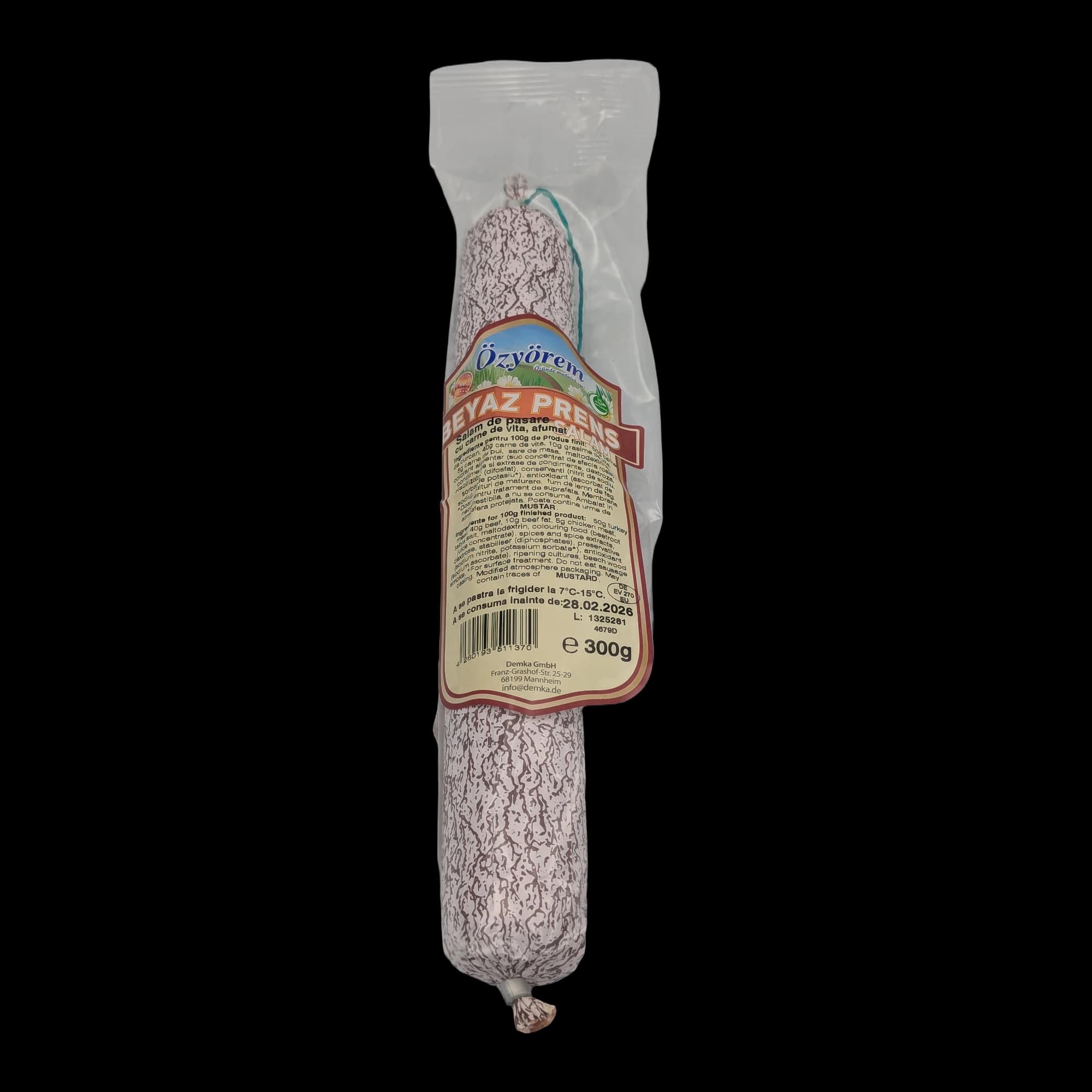 Smoked Poultry & Beef Salami