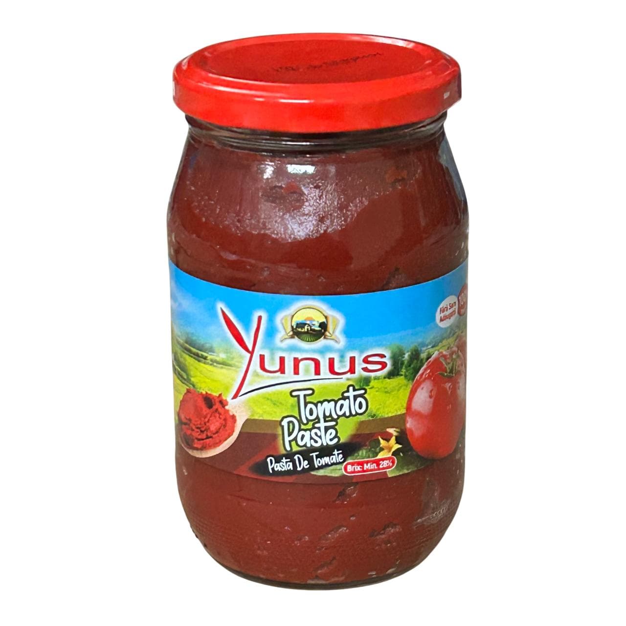 Yunus Tomato Paste 28-30% Dry Matter Jar