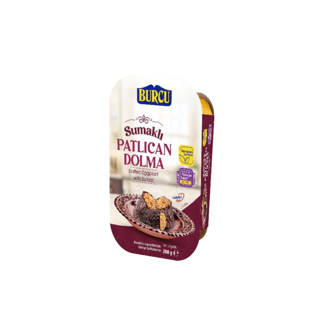 باذنجان مجفف محشو بالأرز والسمّاق من بورجو ٢٠٠ جم