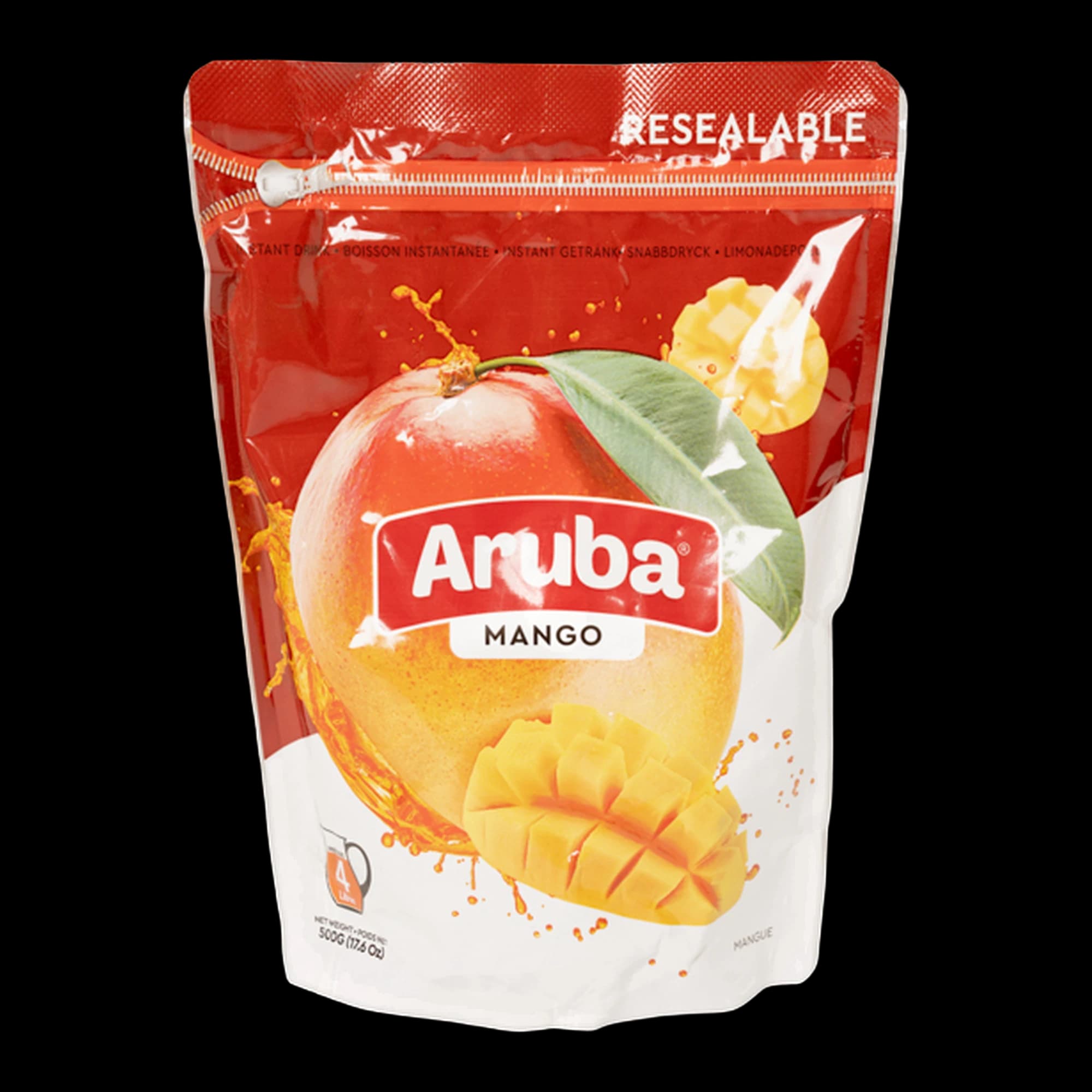 Praf instant pentru băutură de mango Aruba