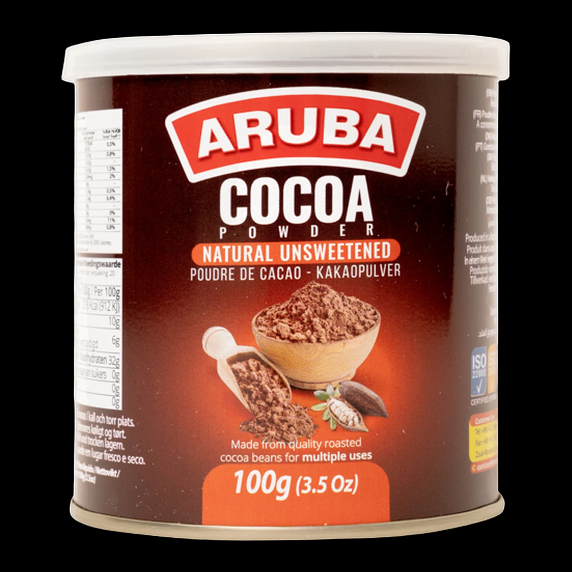 Aruba Cocoa Powder Tin