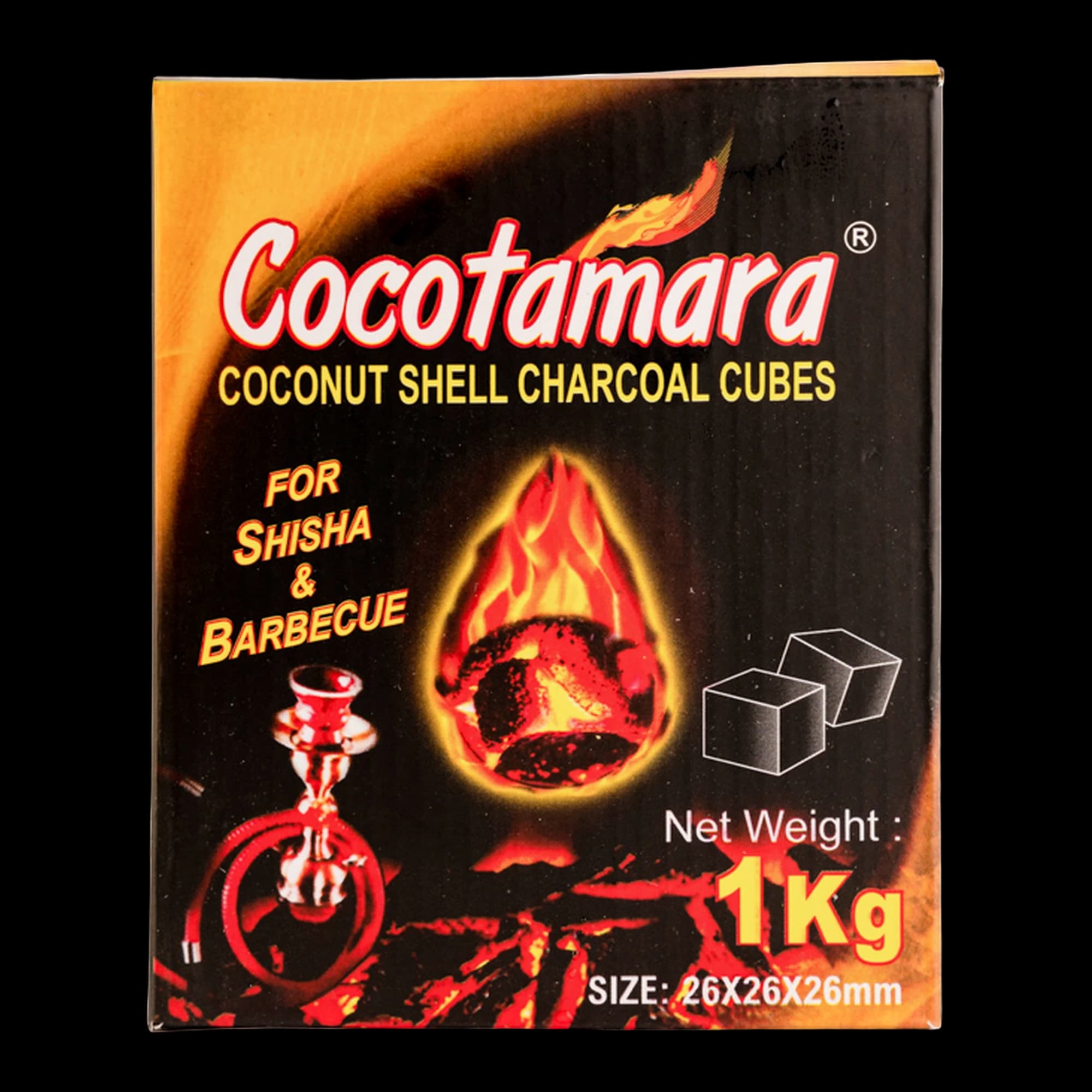 Cocotamara Cărbune din coajă de cocos Dimensiunea 26