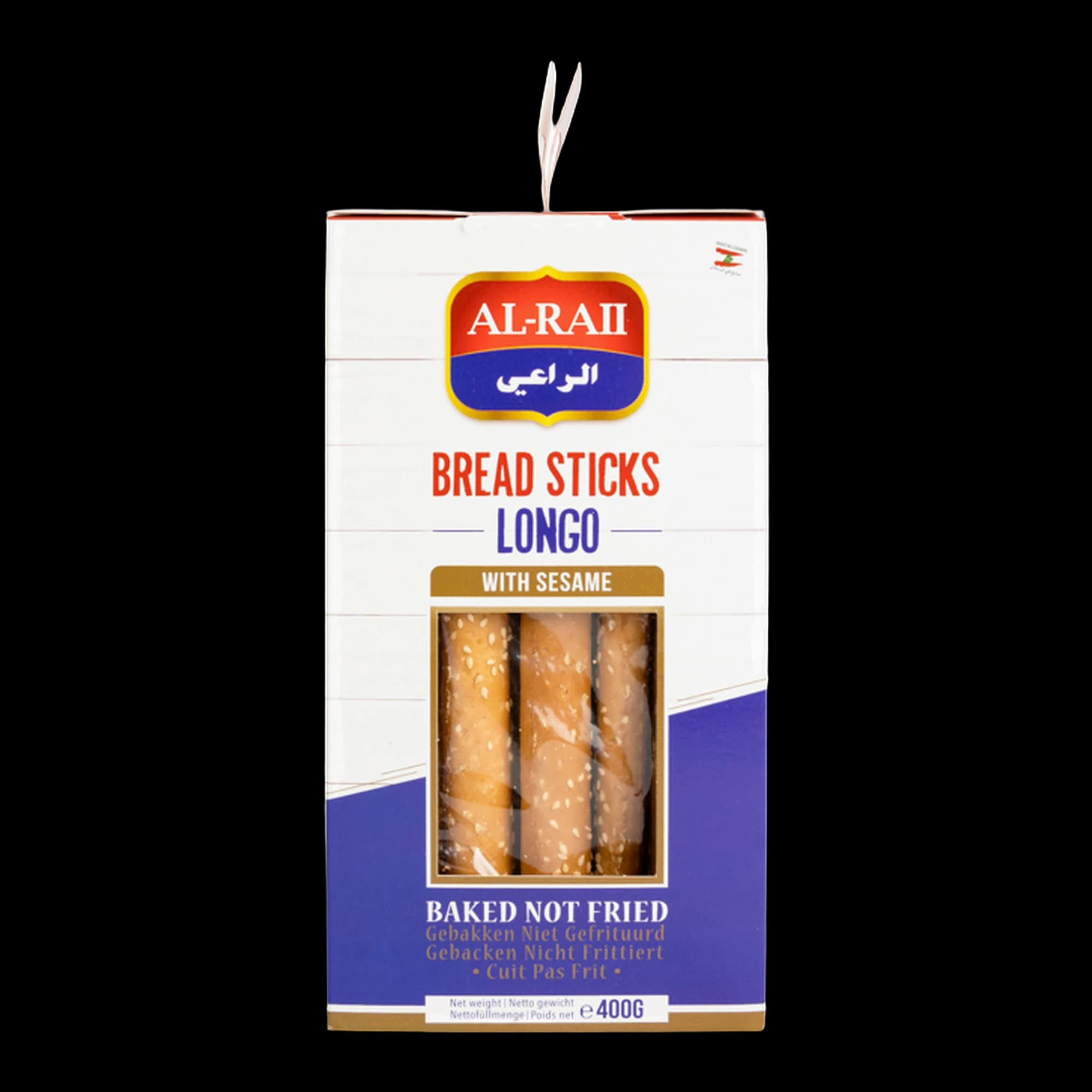 Al Raii Kaak Longo Sesame Breadsticks