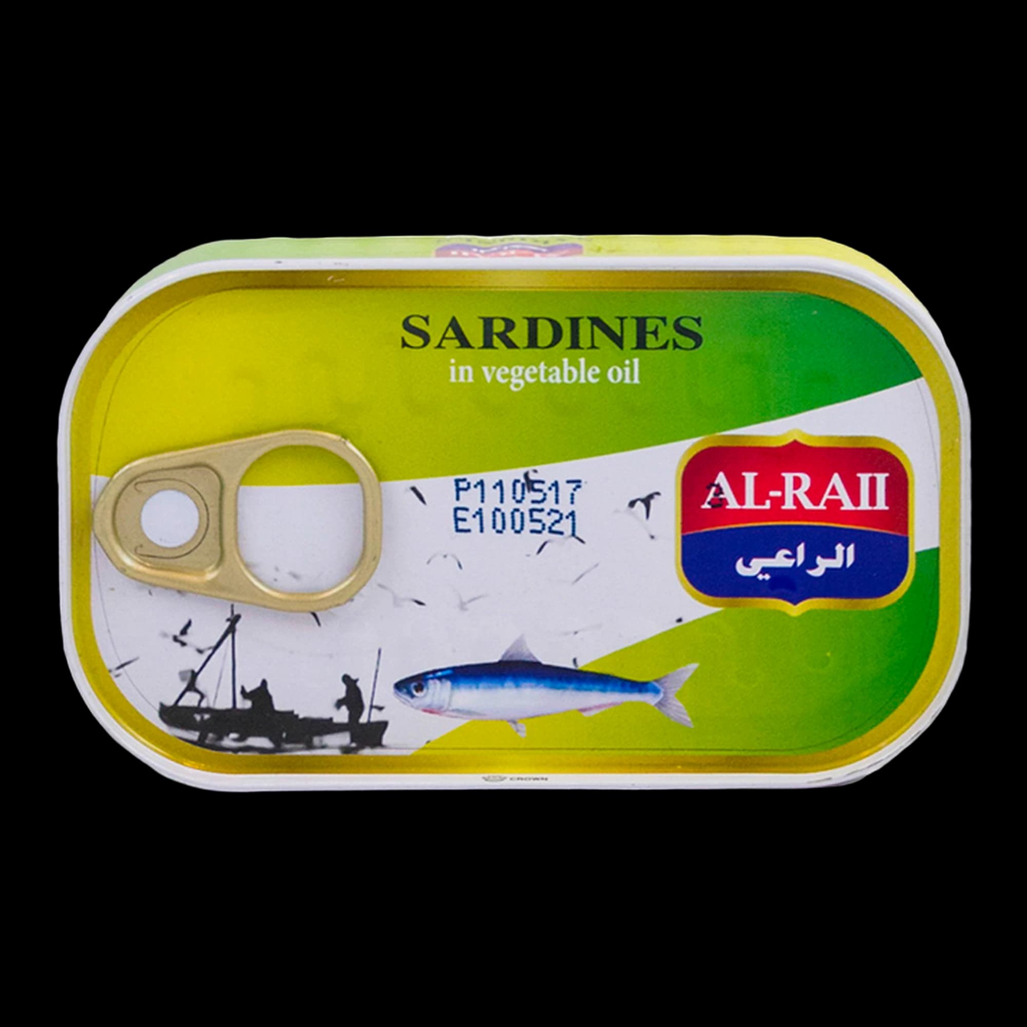 سردين الراعي في زيت نباتي