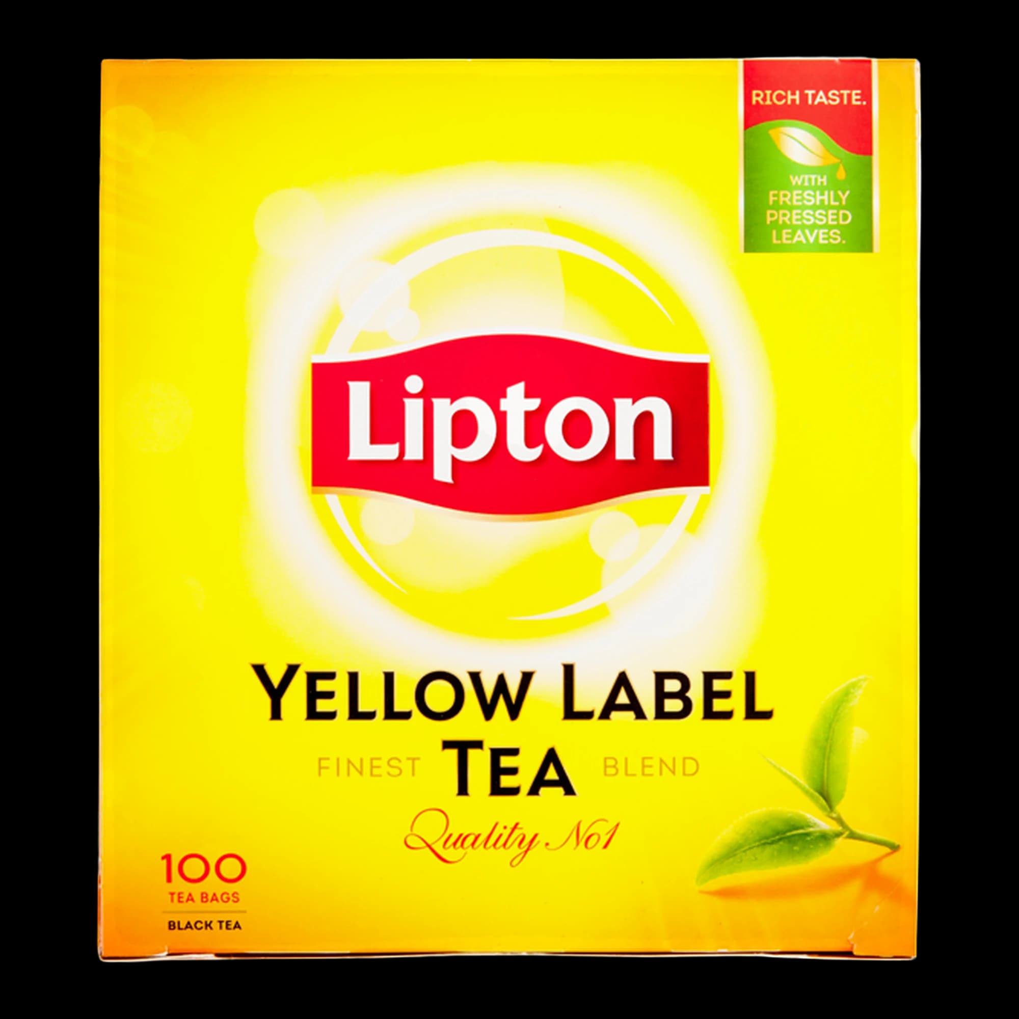 أكياس شاي أسود ليبتون