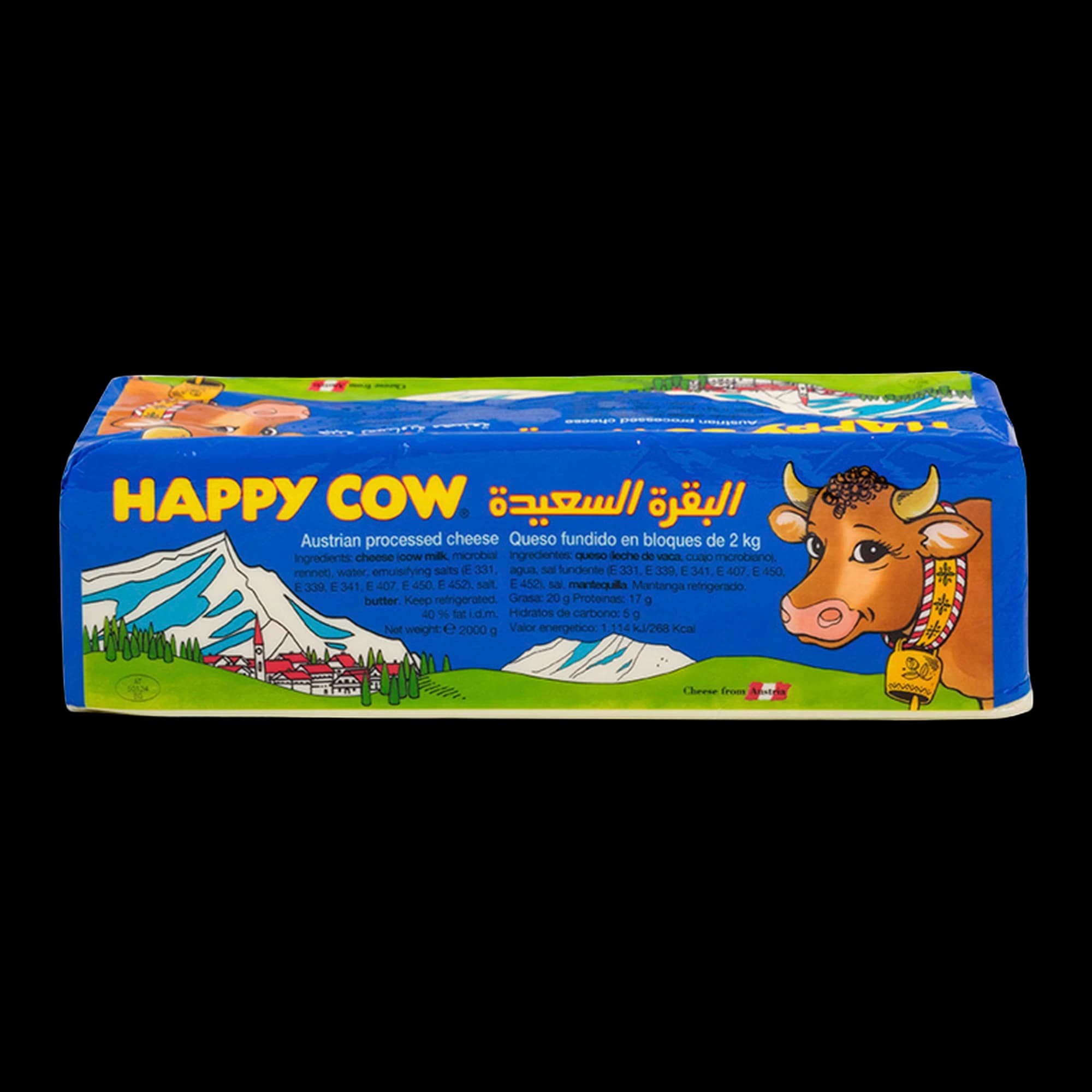 Happy Cow Processed Cheese Blocks
