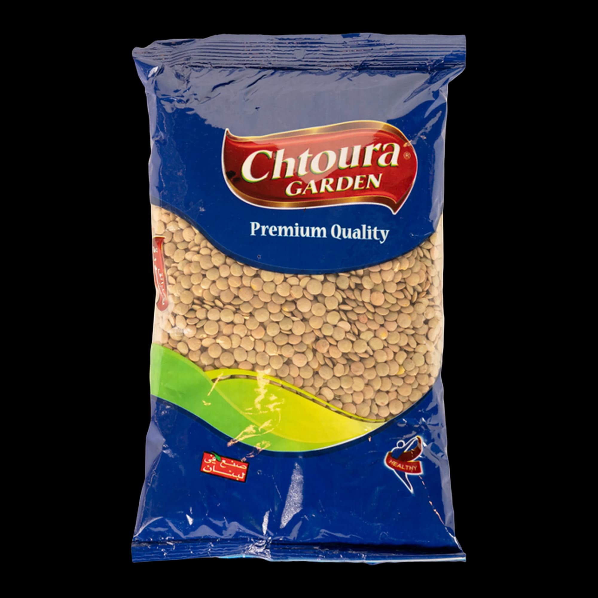 Linte verde întreagă Chtoura Garden cutie