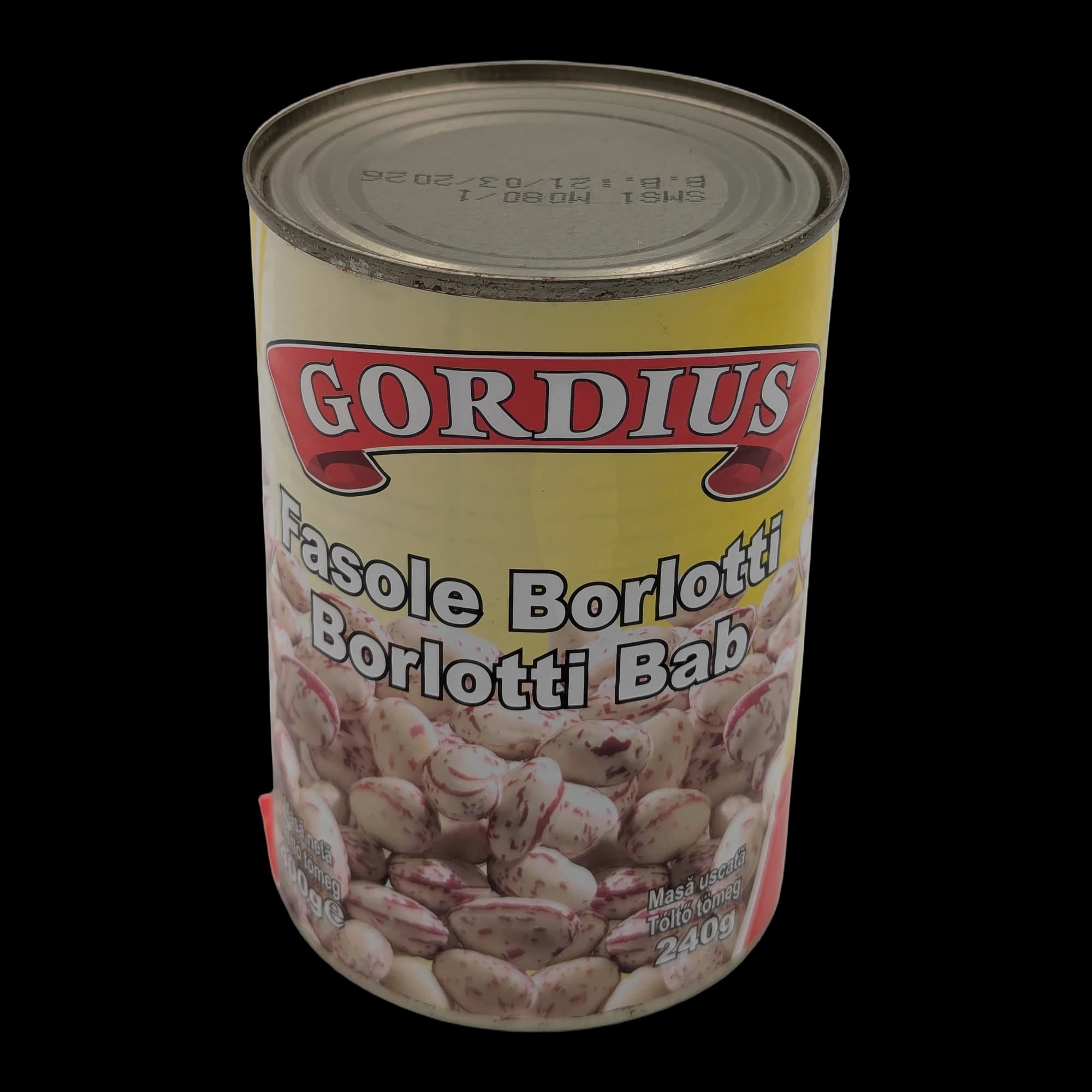 Fasole Borlotti Gordius