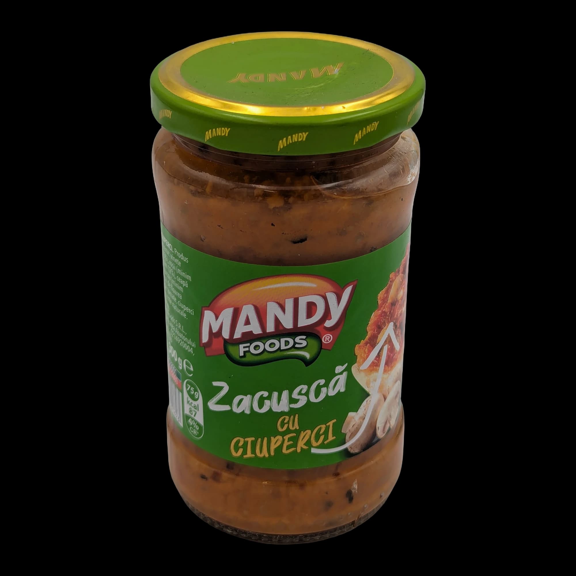 Zacuscă cu Ciuperci Mandy