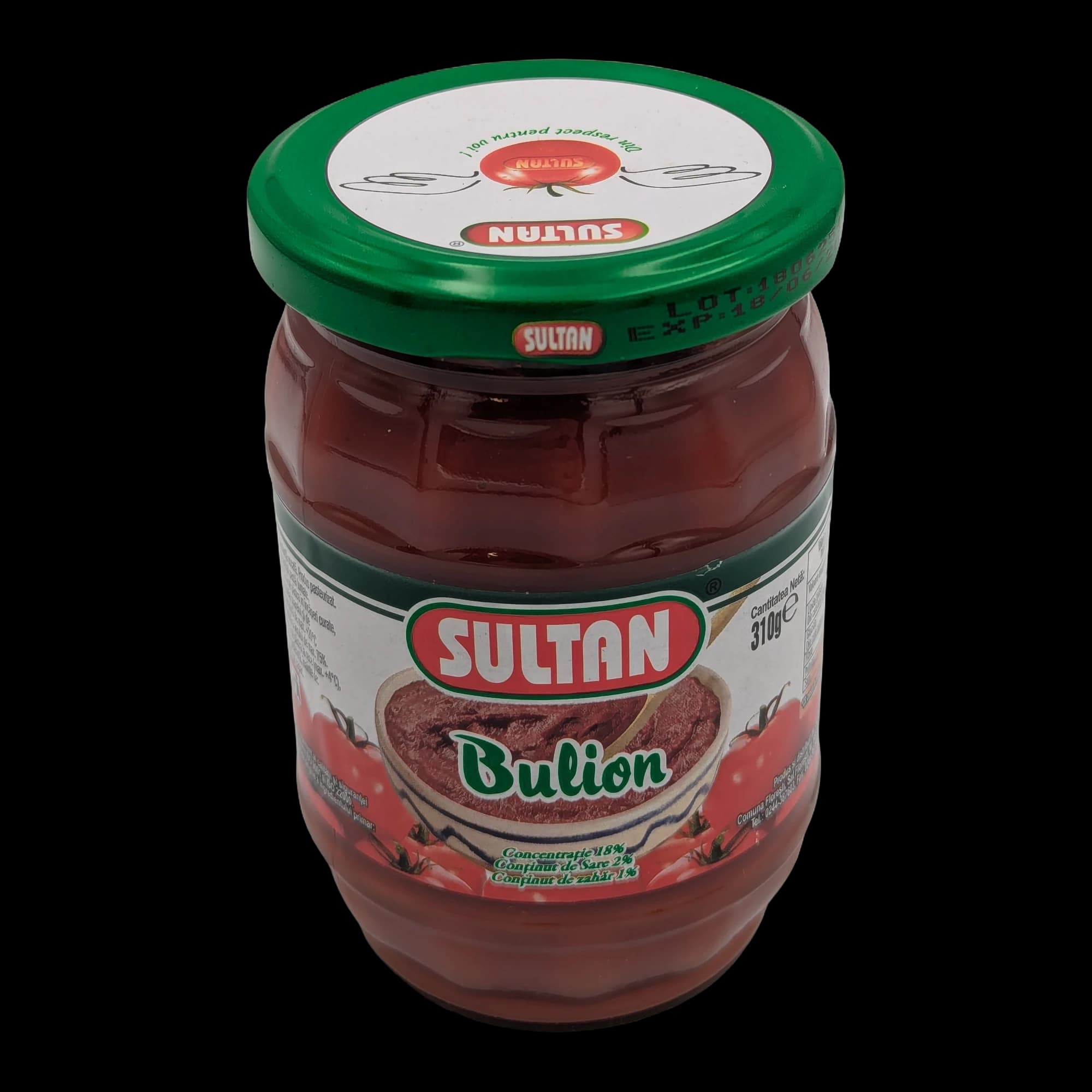 Bulion de roșii Sultan