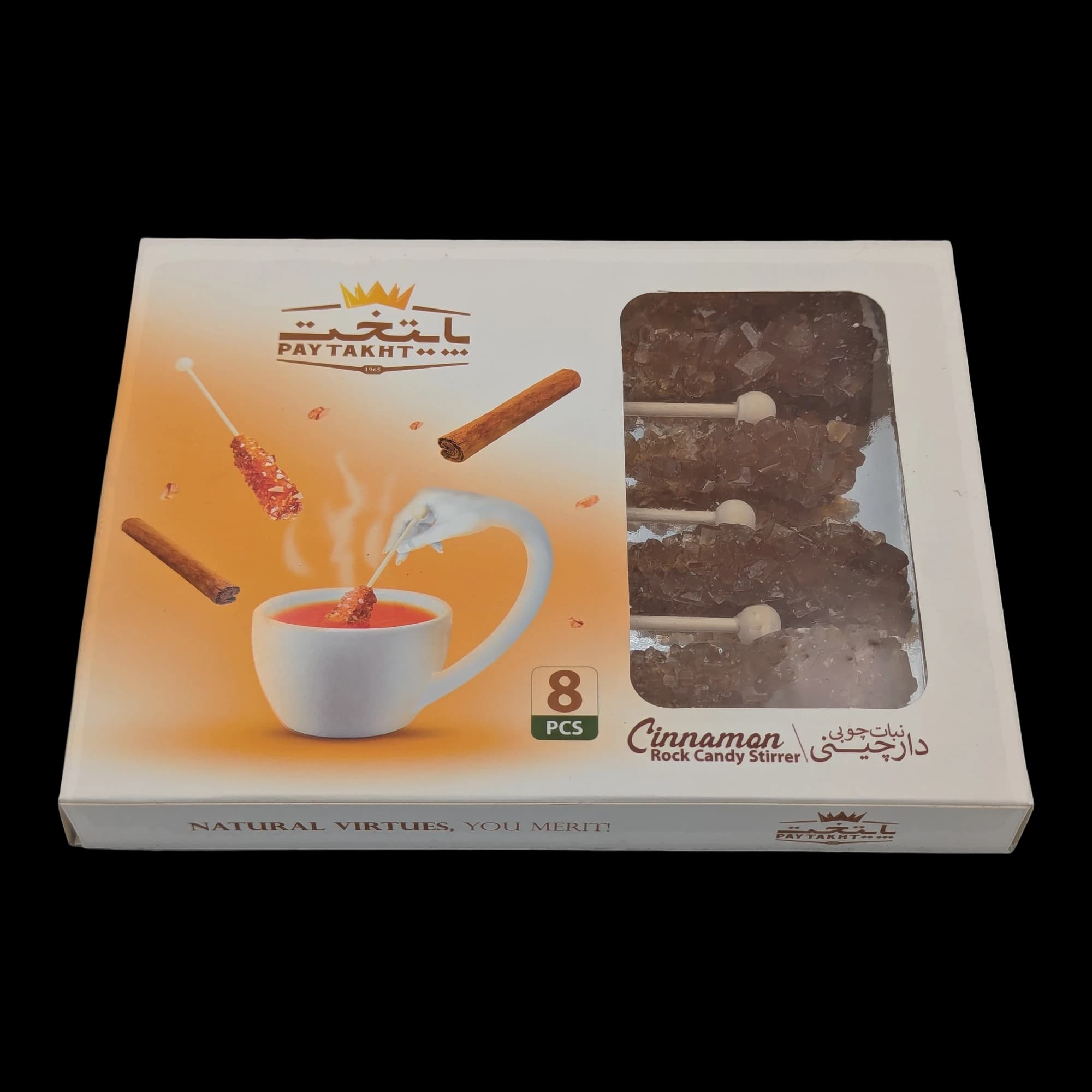 عود سكر صخري بالقرفة