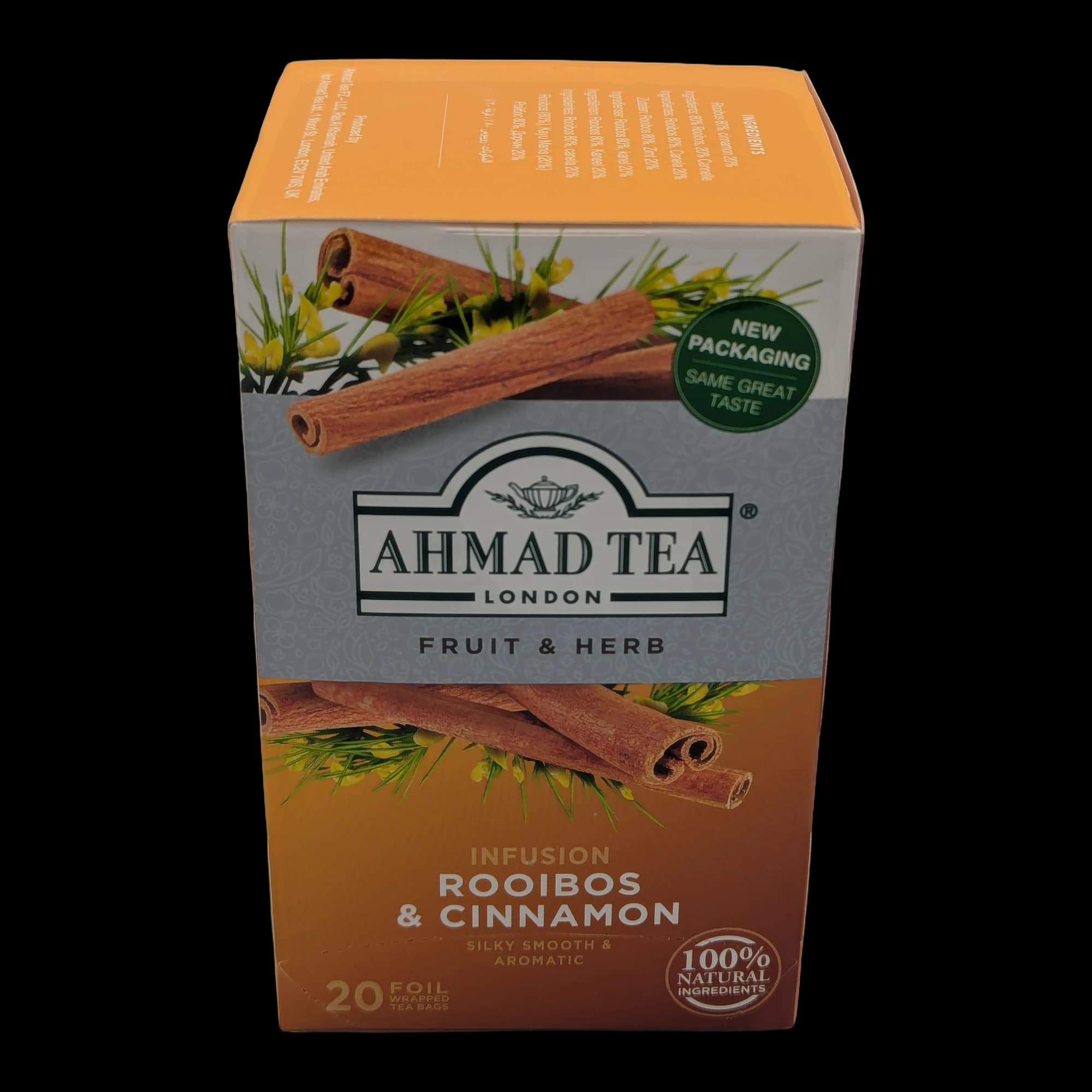 Ahmad Tea Rooibos & Cinnamon Herbal Tea