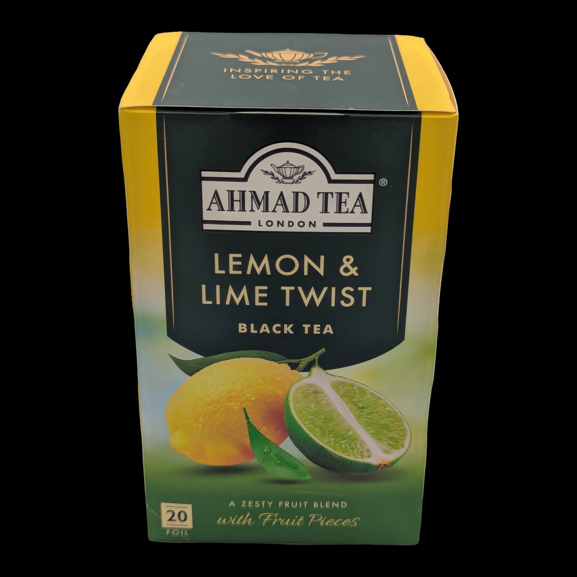 Ahmad Tea Lemon & Lime Twist Black Tea Bags