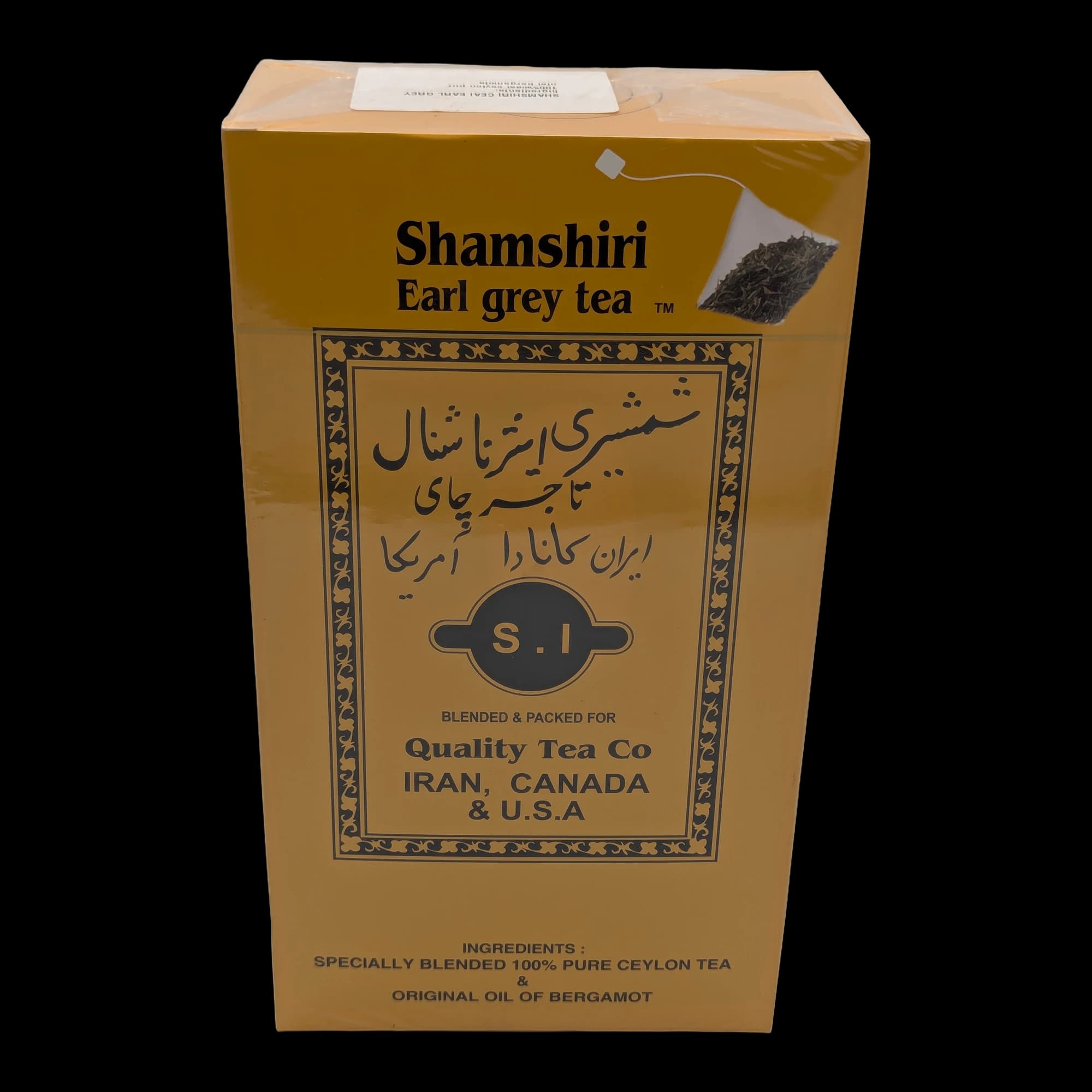 Shamshiri Earl Grey Black Tea Bags
