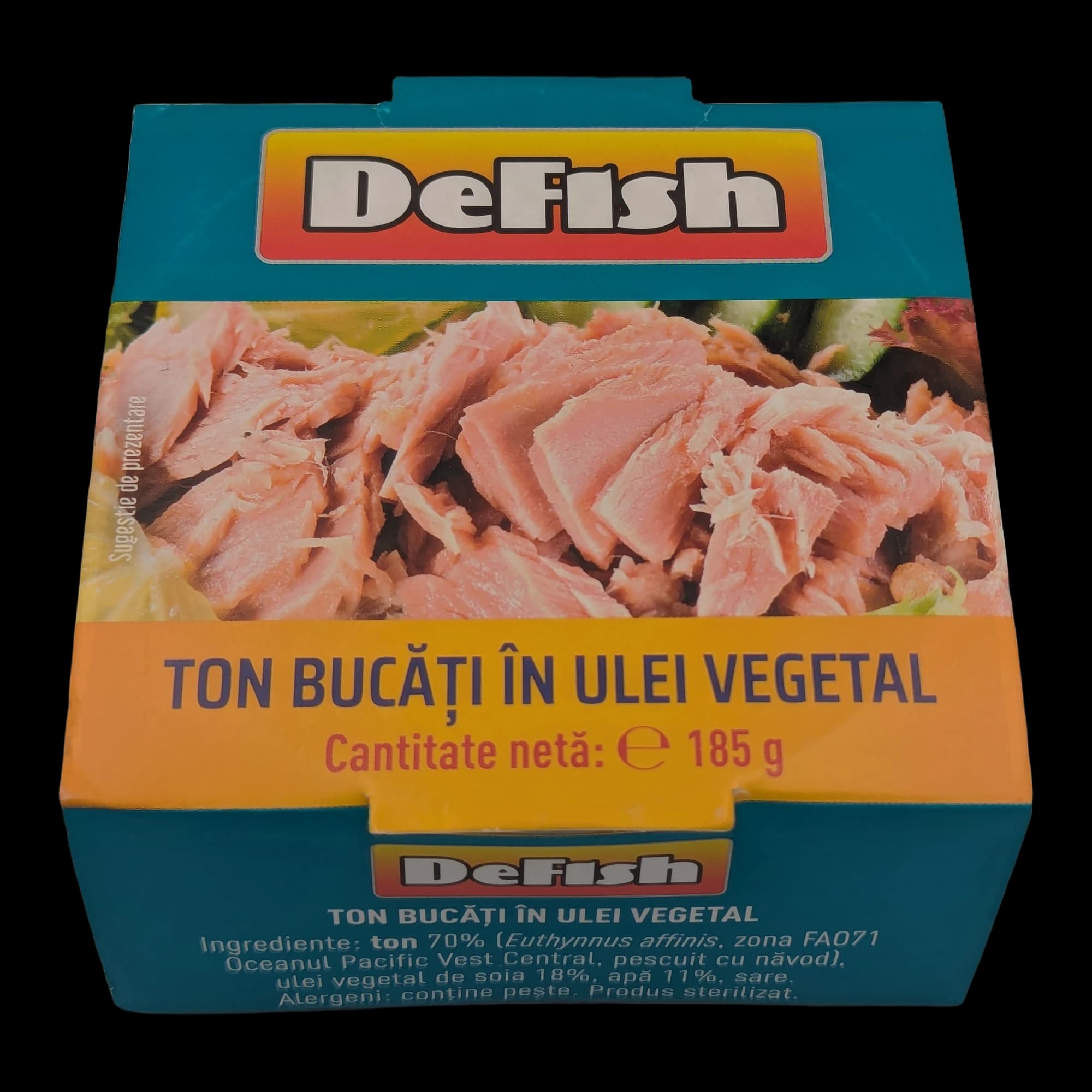 قطع تونة في زيت نباتي