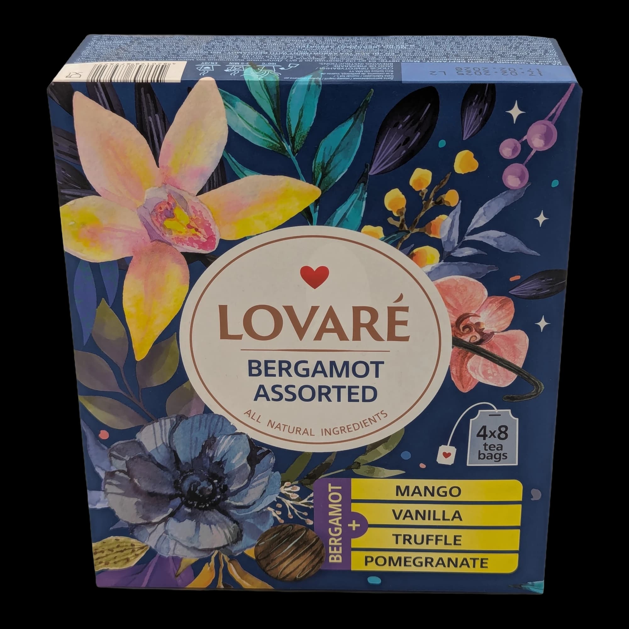LOVARÉ Ceai de Bergamot Asortat 32 Plicuri