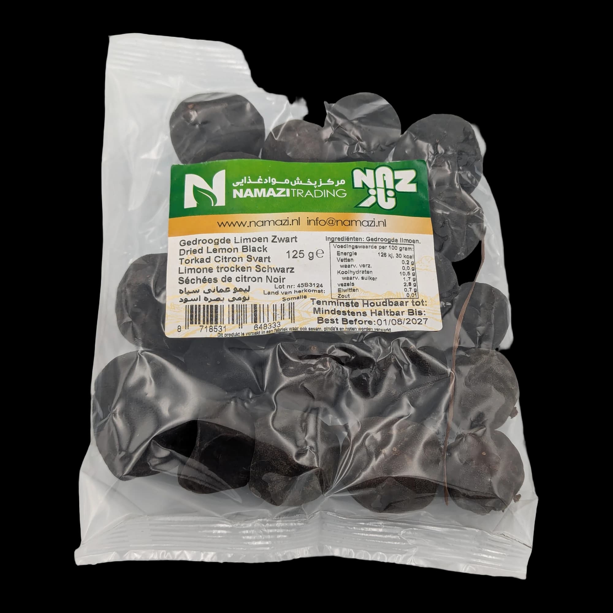 Dried Black Lemon (Loomi)