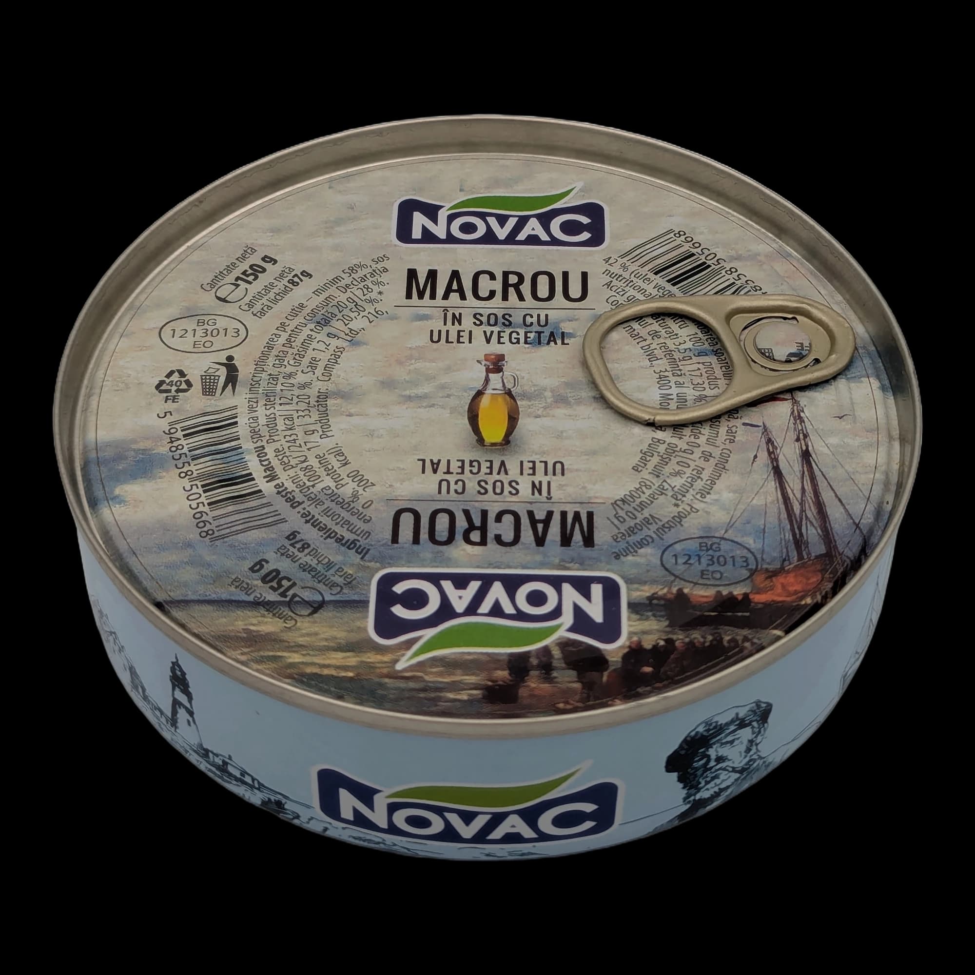 Mackerel in Vegetable Oil