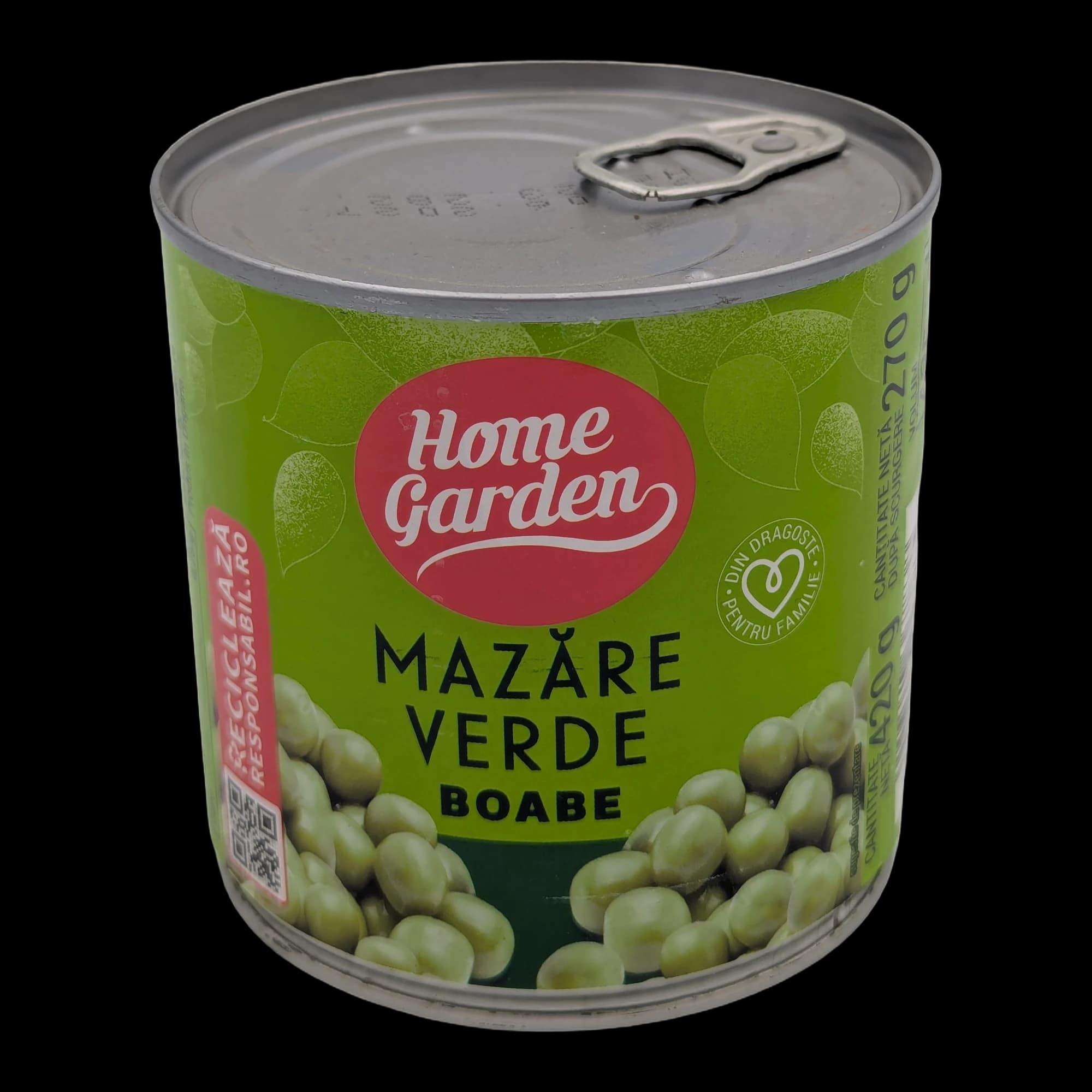 Home Garden Green Peas