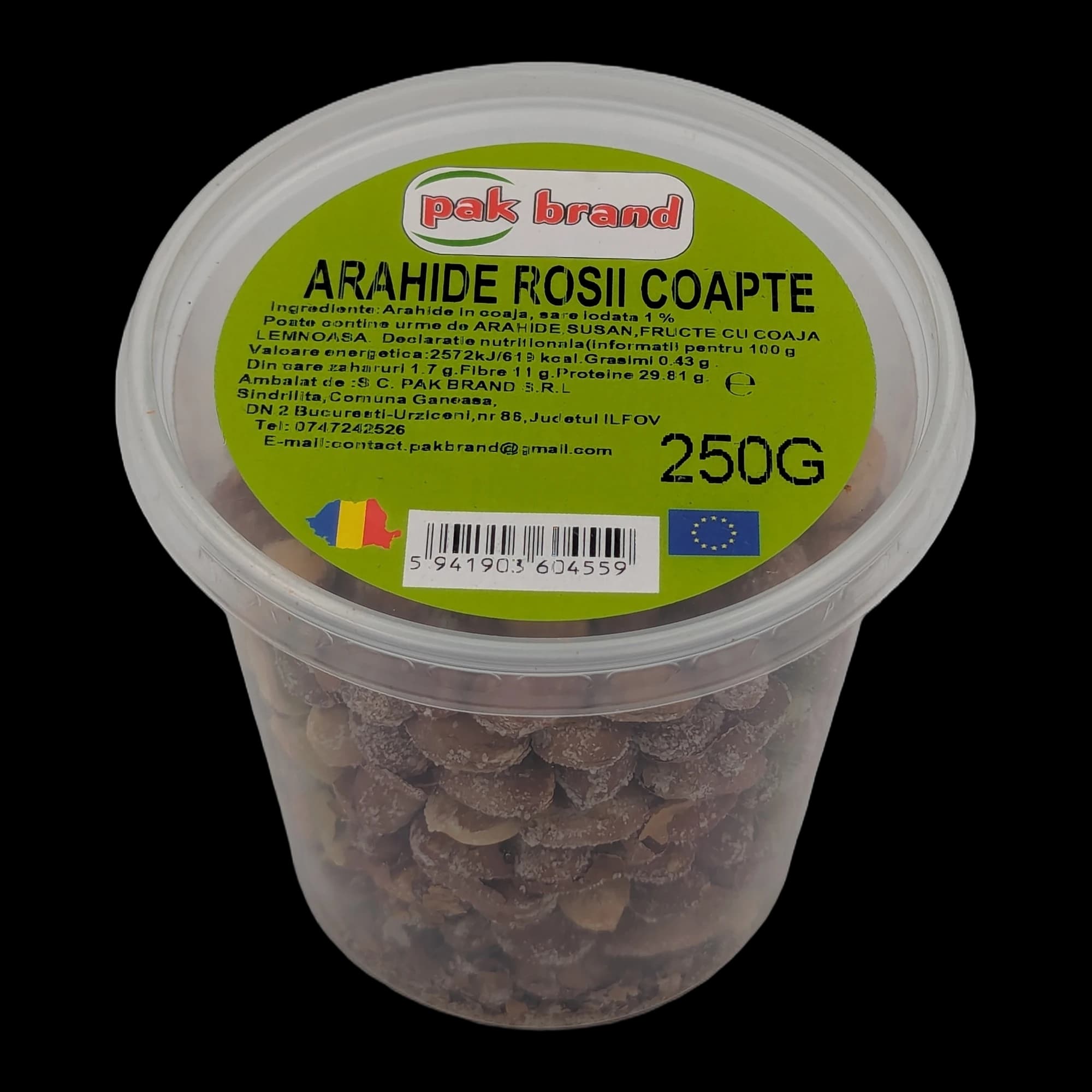 Arahide roșii coapte