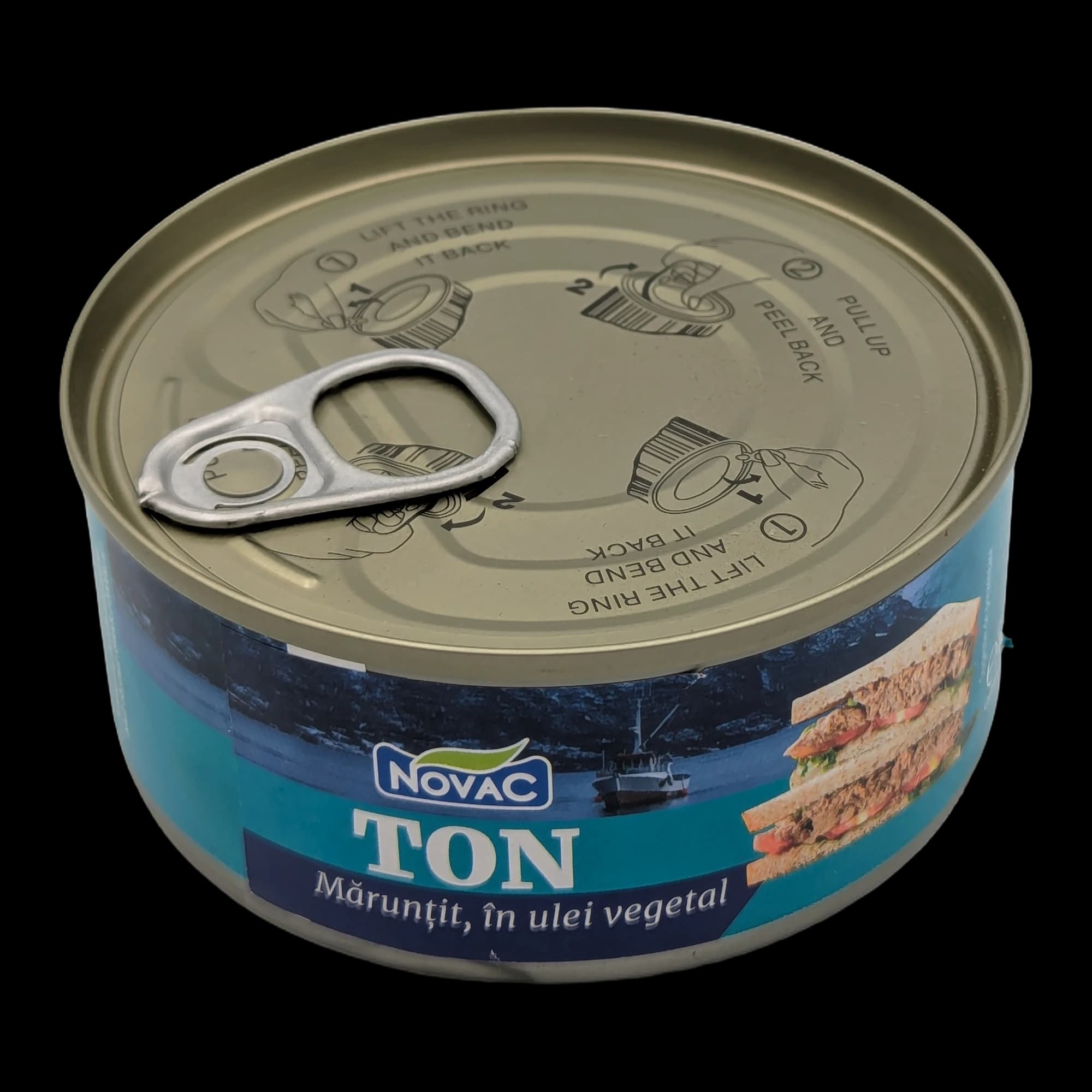 تونة مفرومة في الزيت النباتي