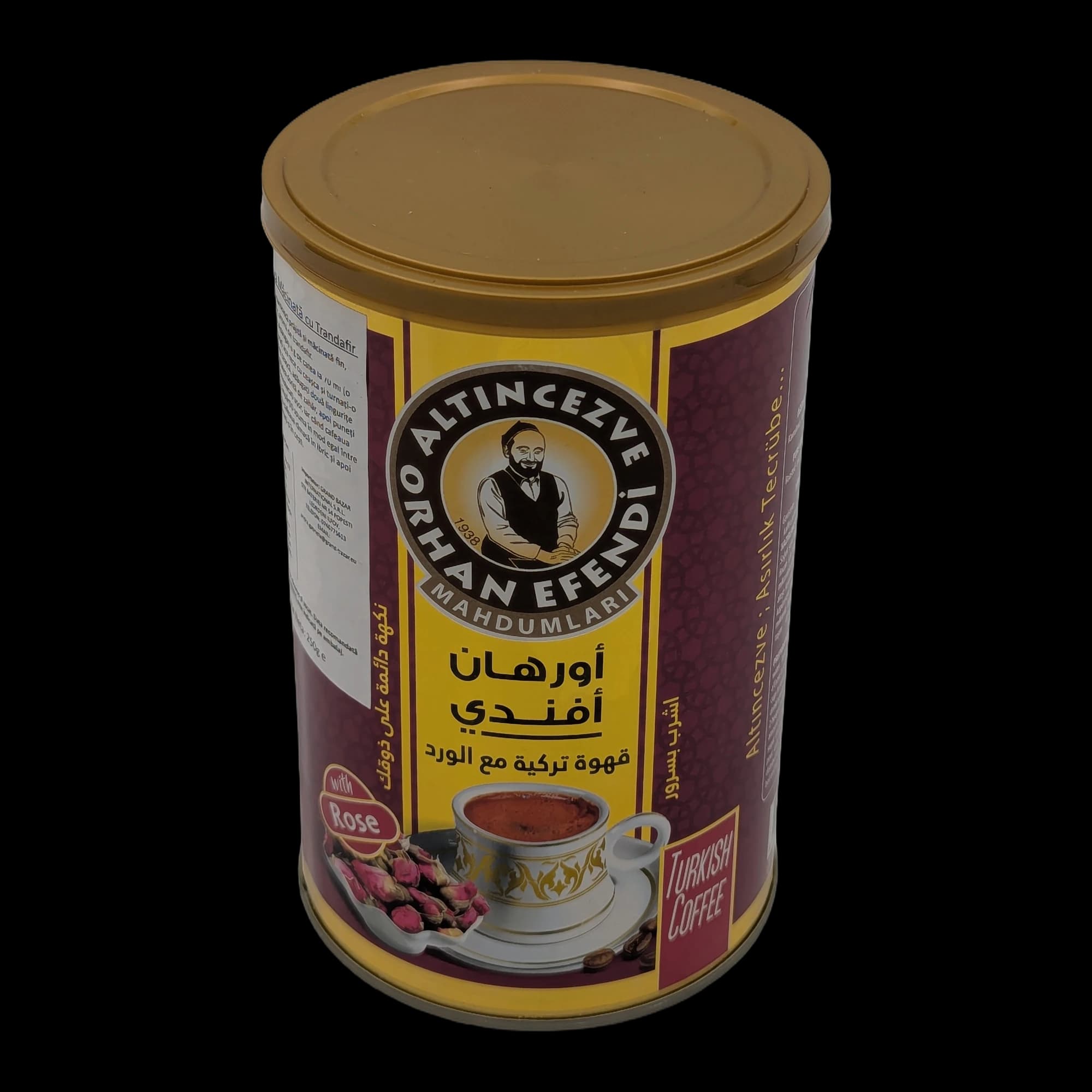 قهوة تركية مع الورد