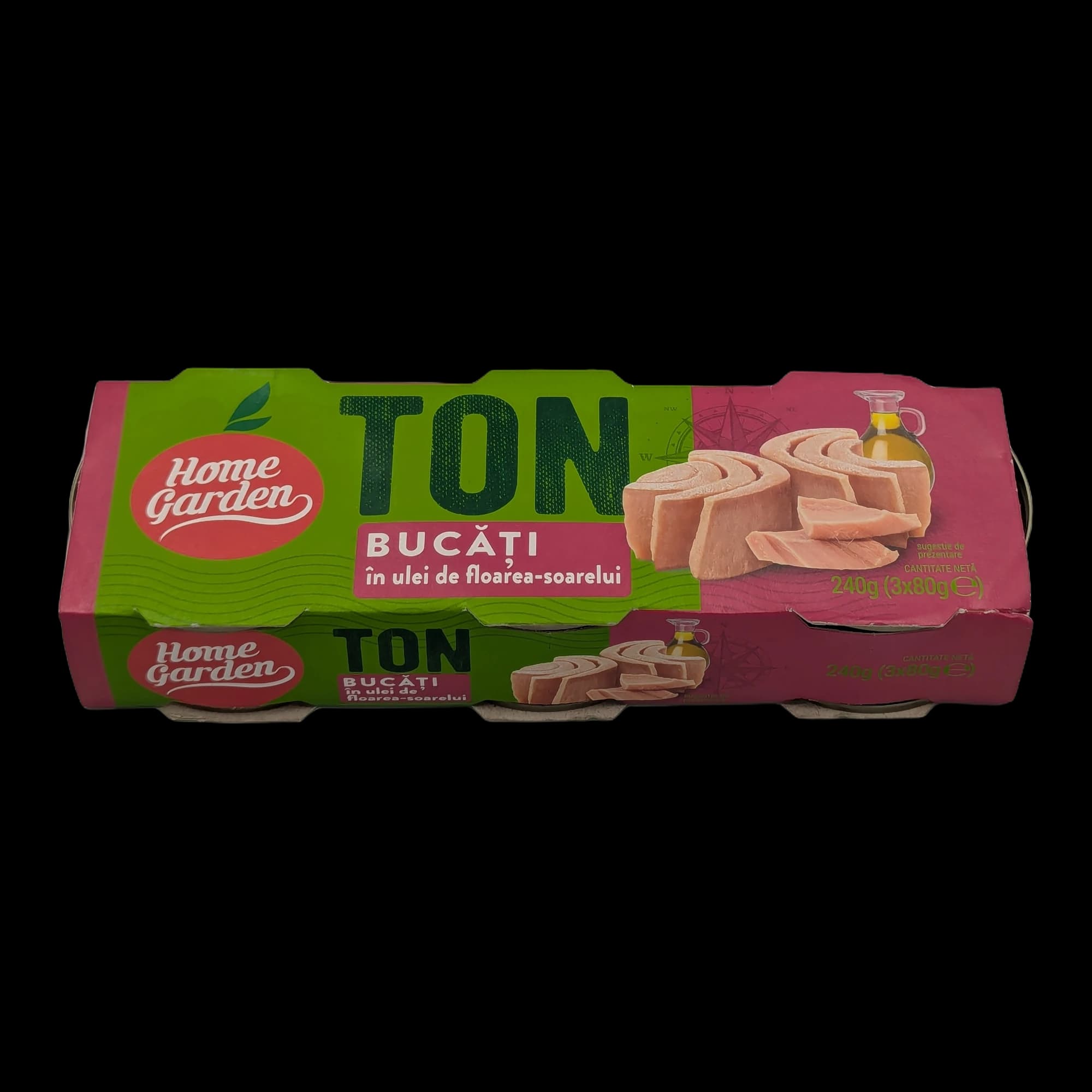 قطع تونة في زيت دوار الشمس