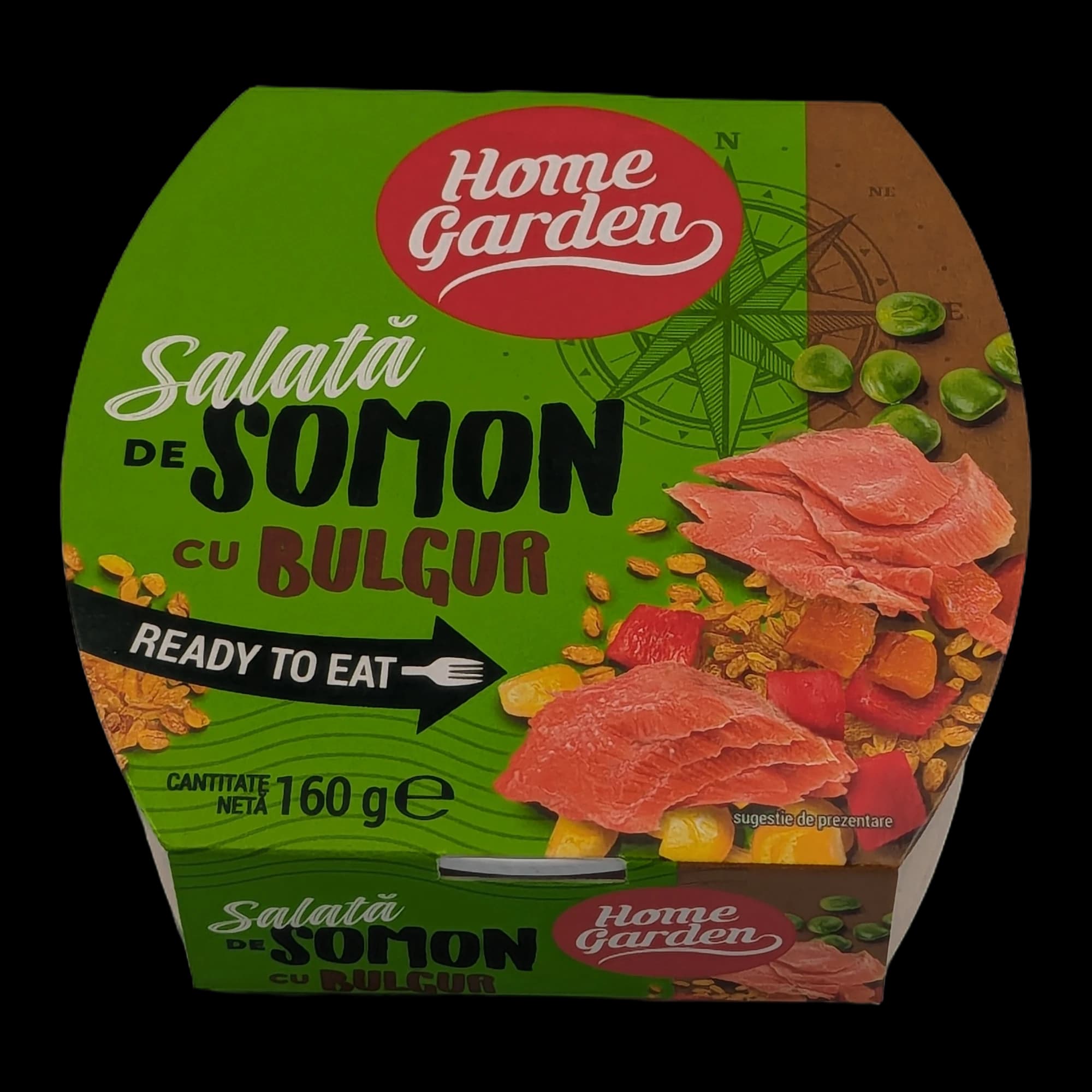 سلطة السلمون والبرغل