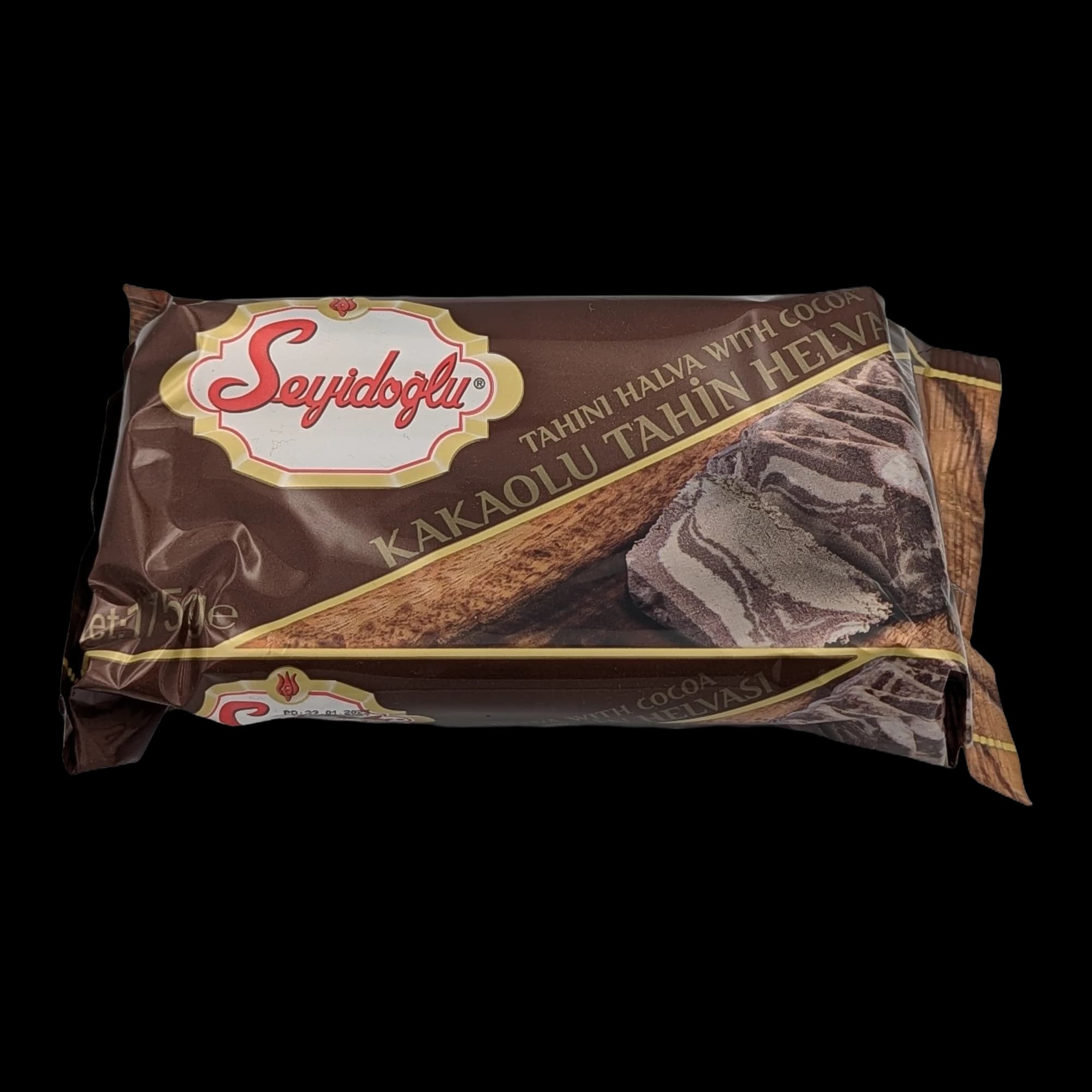 حلاوة طحينية مع الكاكاو