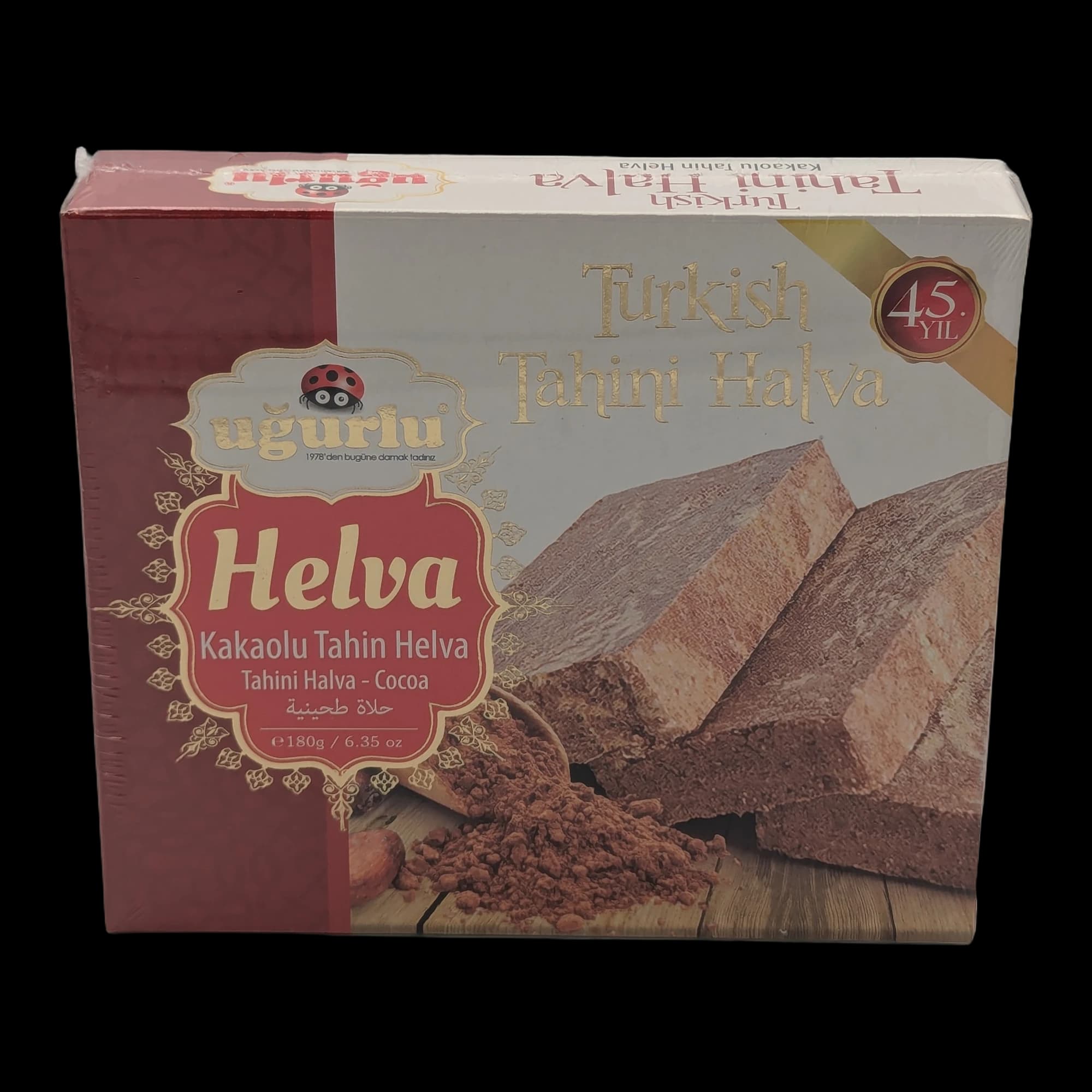 Halva din tahini cu cacao
