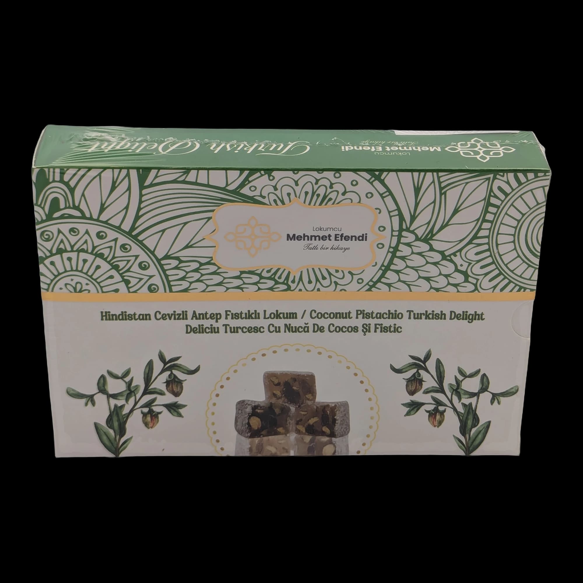 راحة تركية بجوز الهند والفستق