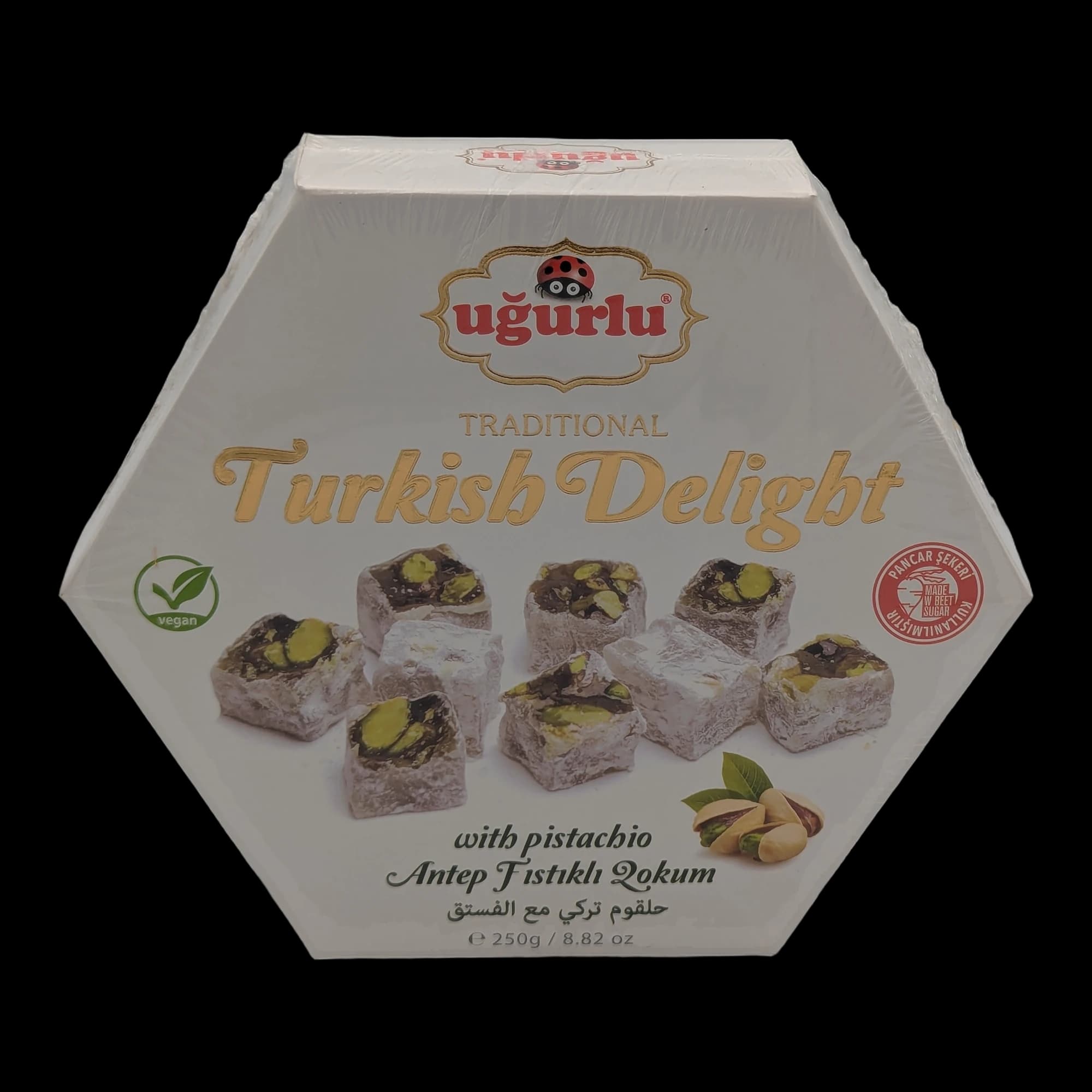 Traditional Turkish Delight with Pistachio