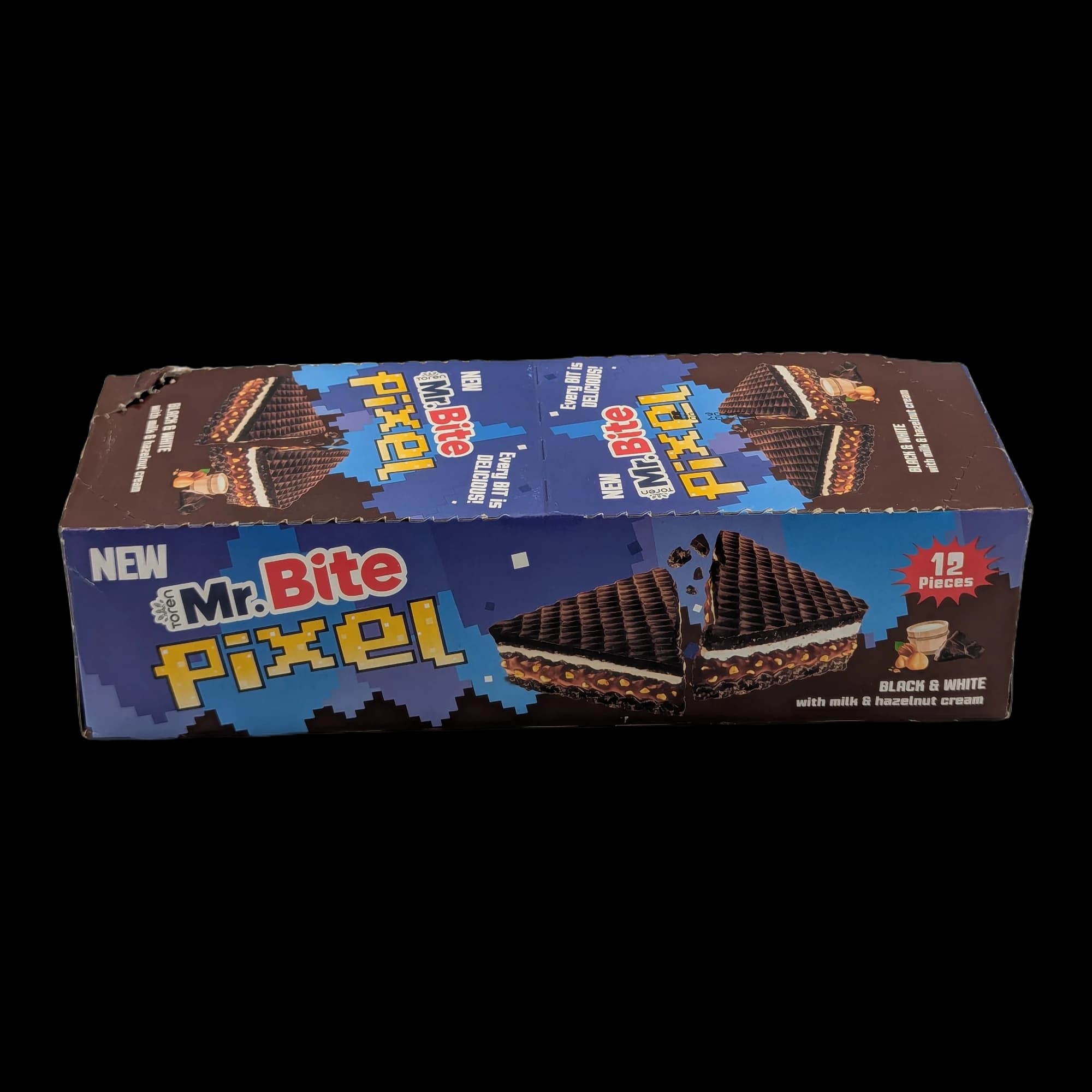 Pixel Wafer with Milk & Hazelnut Cream